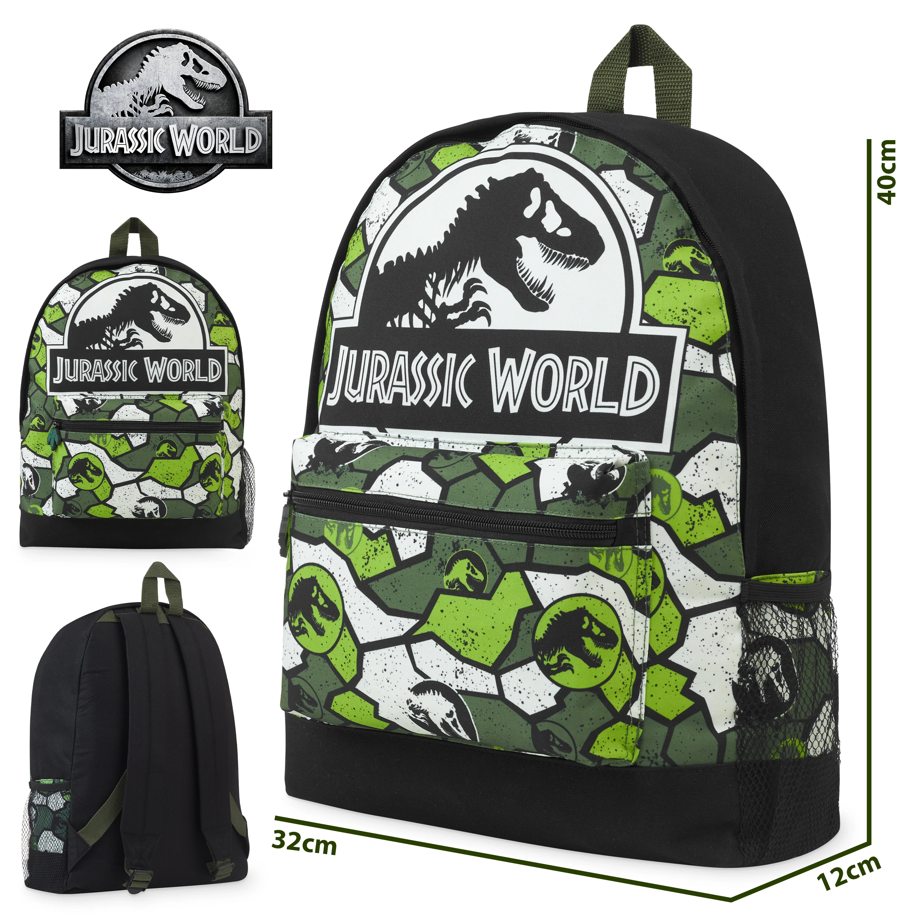 Jurassic World Boys Backpack Dinosaur Backpack Kids School Bag - Image 7