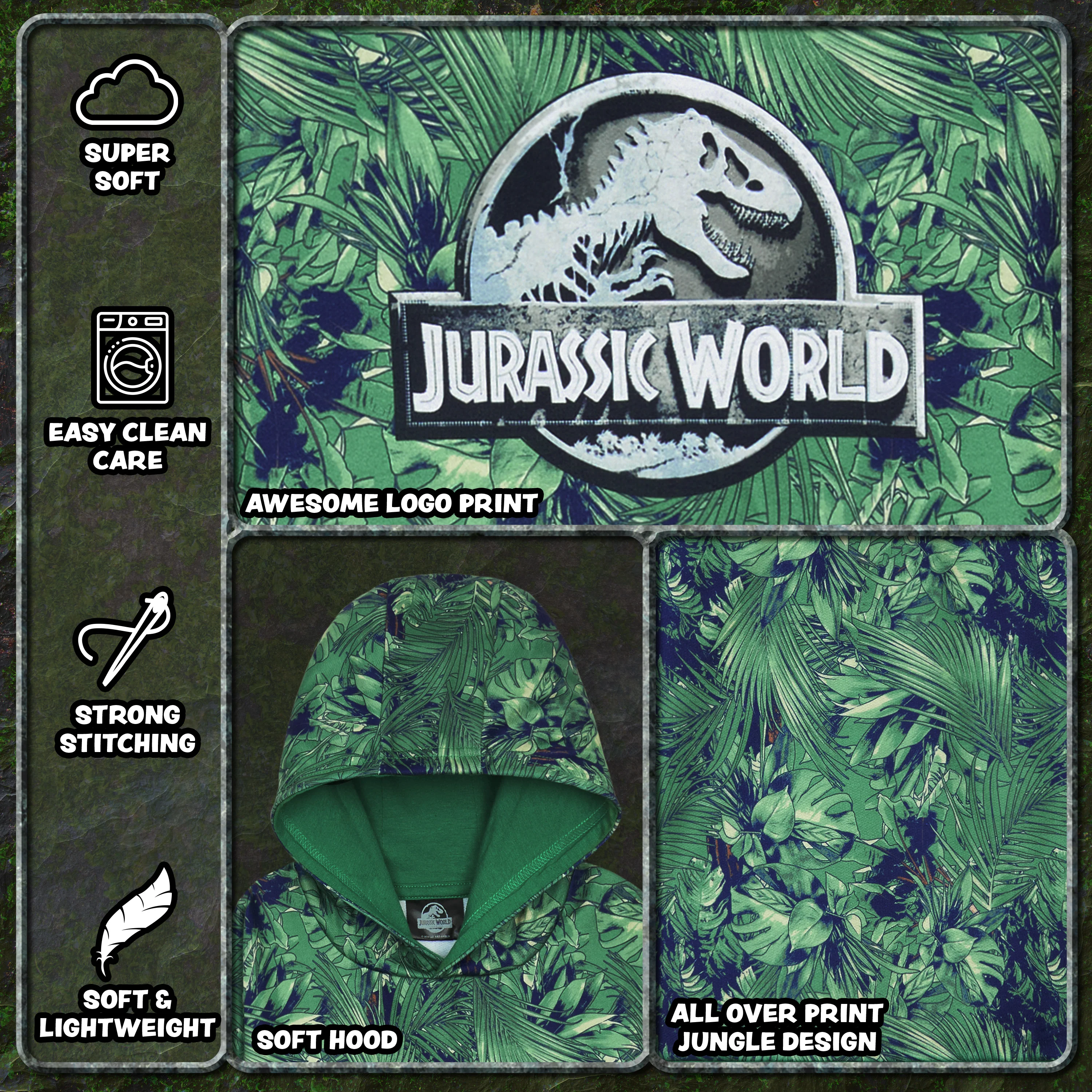 Jurassic World Boys Hoodies Dinosaur Hoodie Kids Teens - Image 5