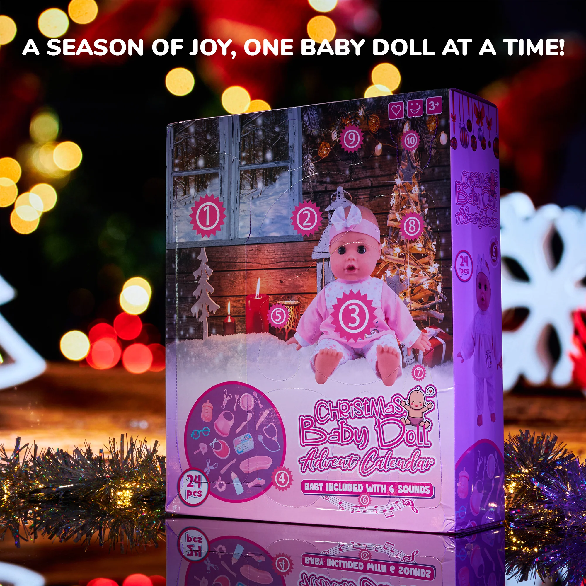 Kids Advent Calendar 2025 - Baby Doll Advent Calendars for Kids - Image 3