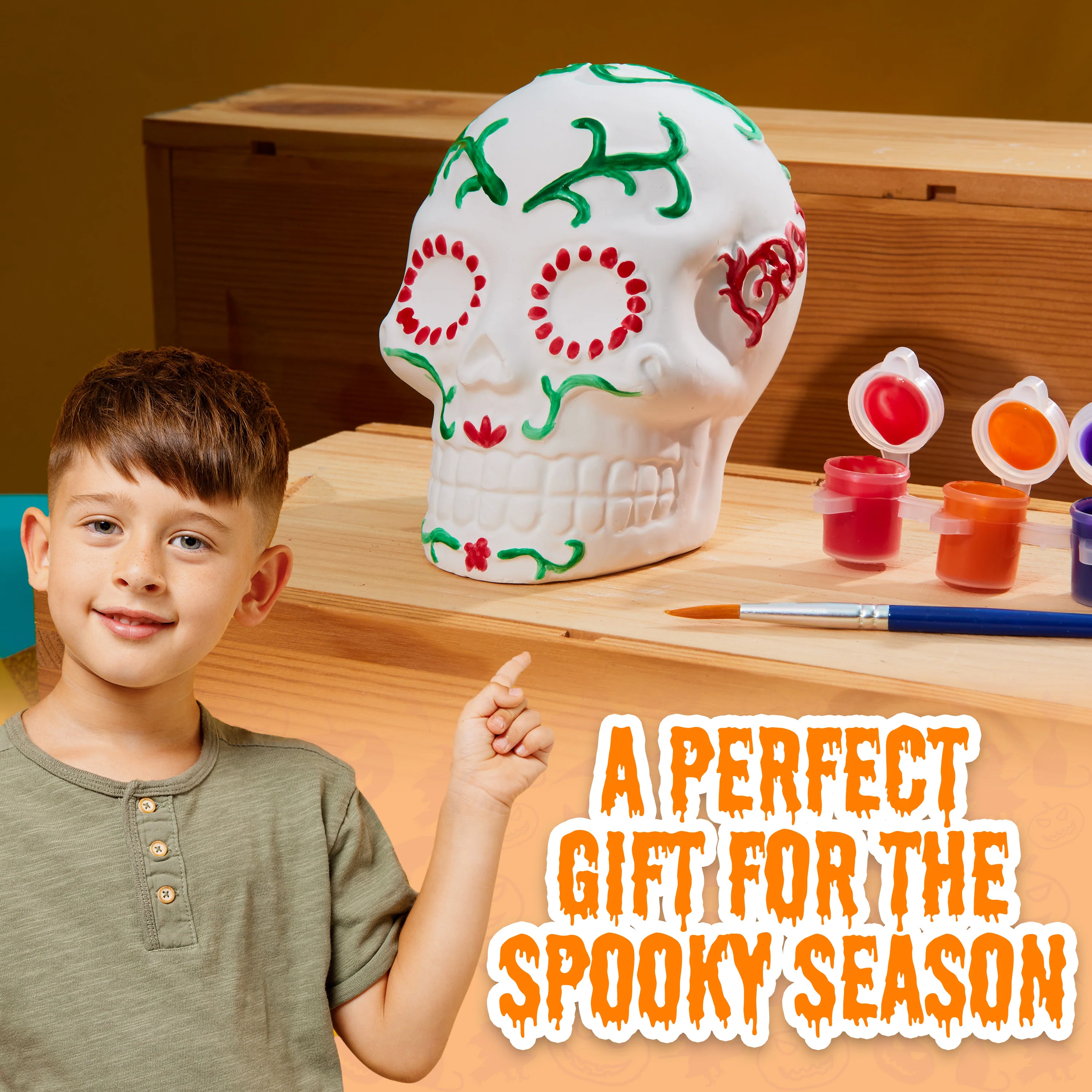 Kids Painting Set - Halloween Decorations - Fun Arts and Crafts for Family - Image 4