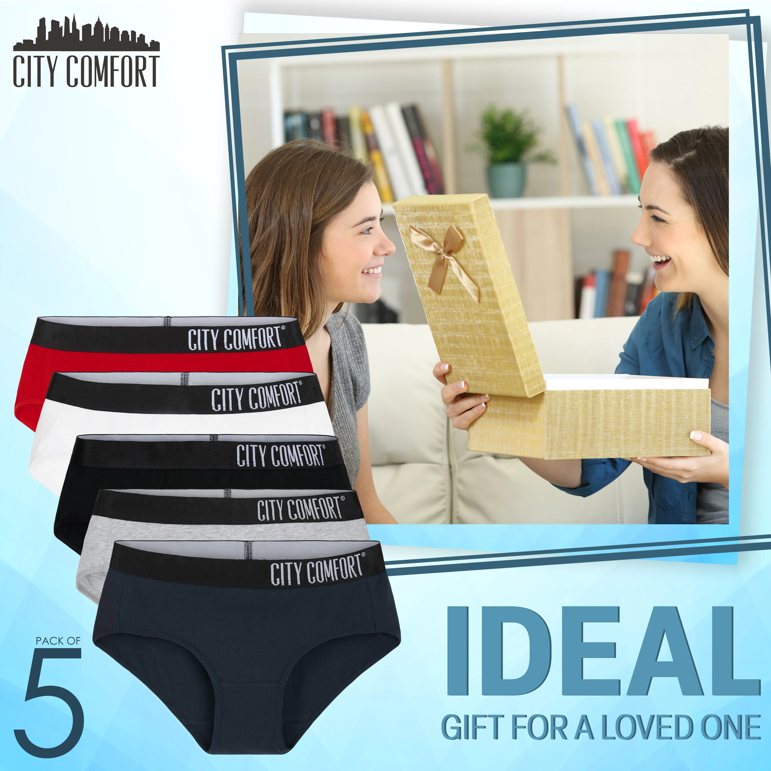 Knickers for Women - Multipack of Underwear for Ladies and Teenagers - Image 4