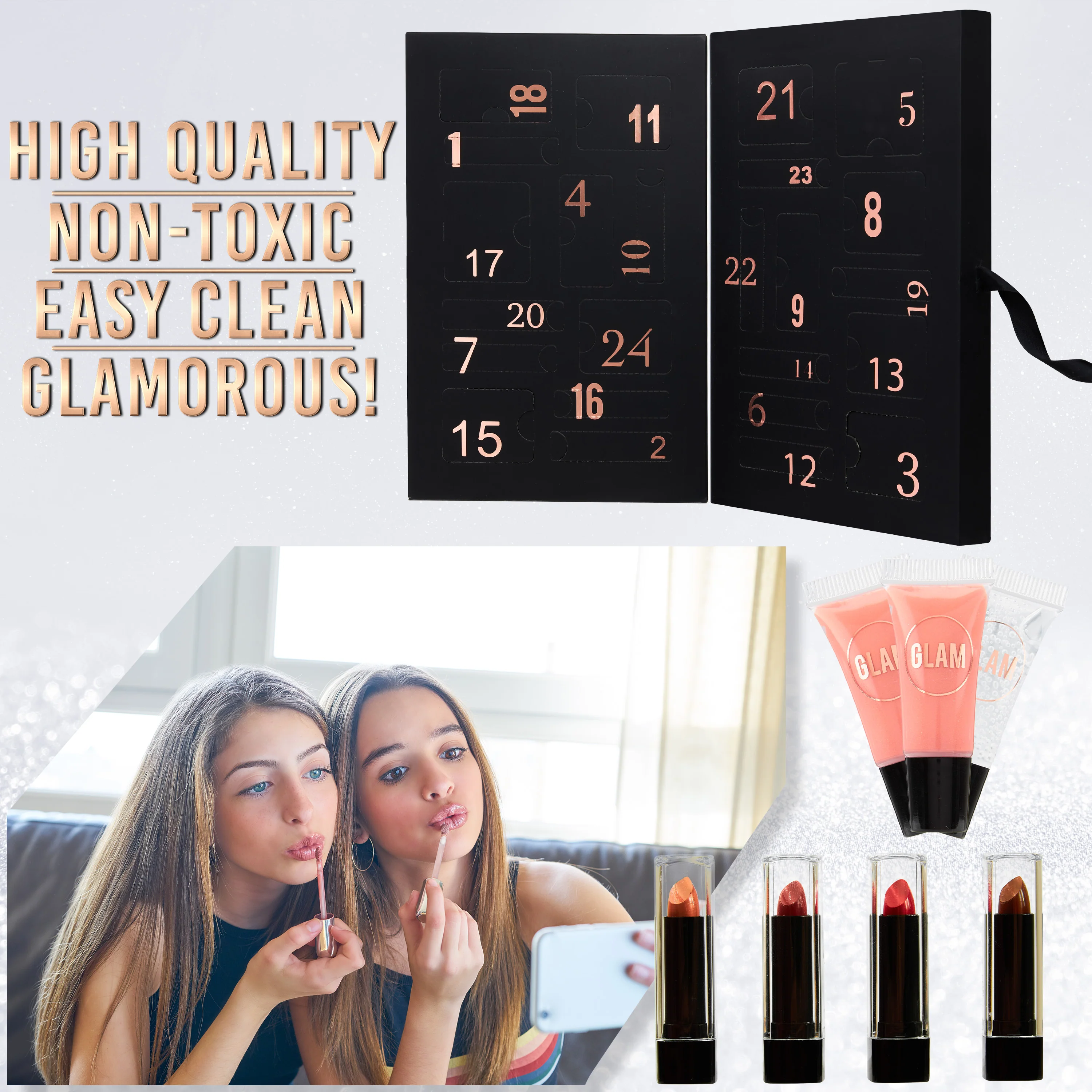 KreativeKraft Beauty Advent Calendar , Makeup Set, Pampering Skincare - Image 5