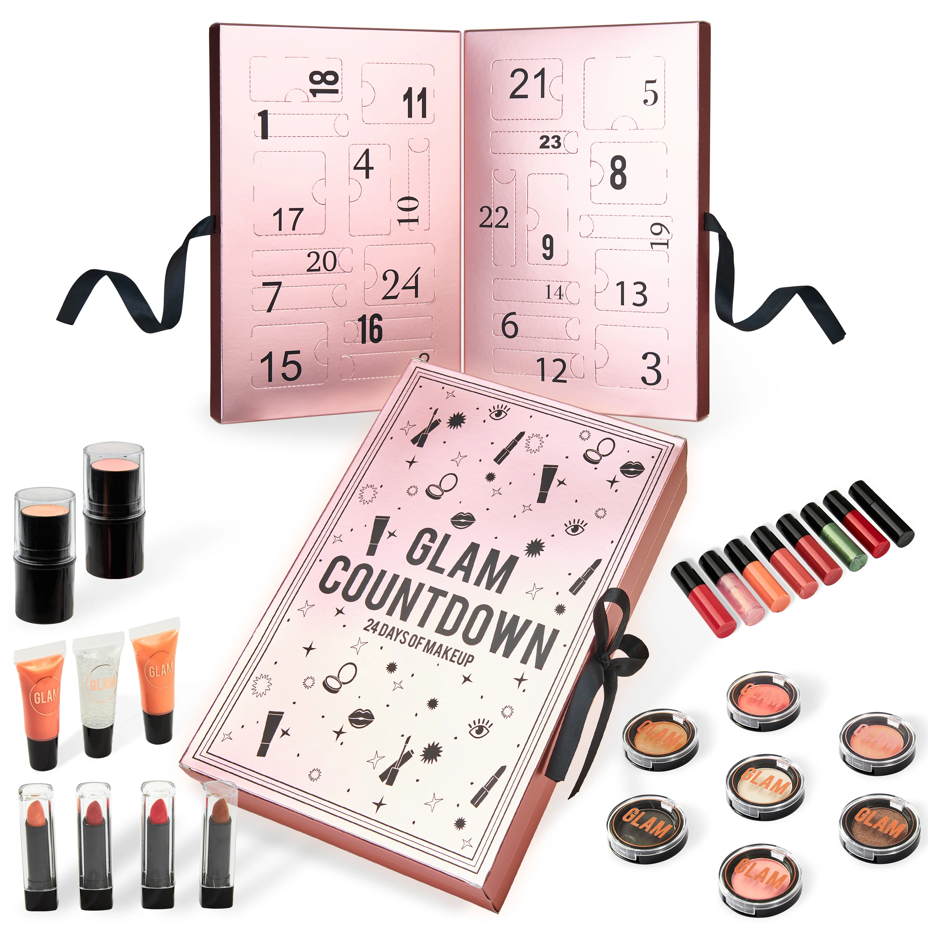 KreativeKraft Beauty Advent Calendar, Makeup Set, Pampering Skincare