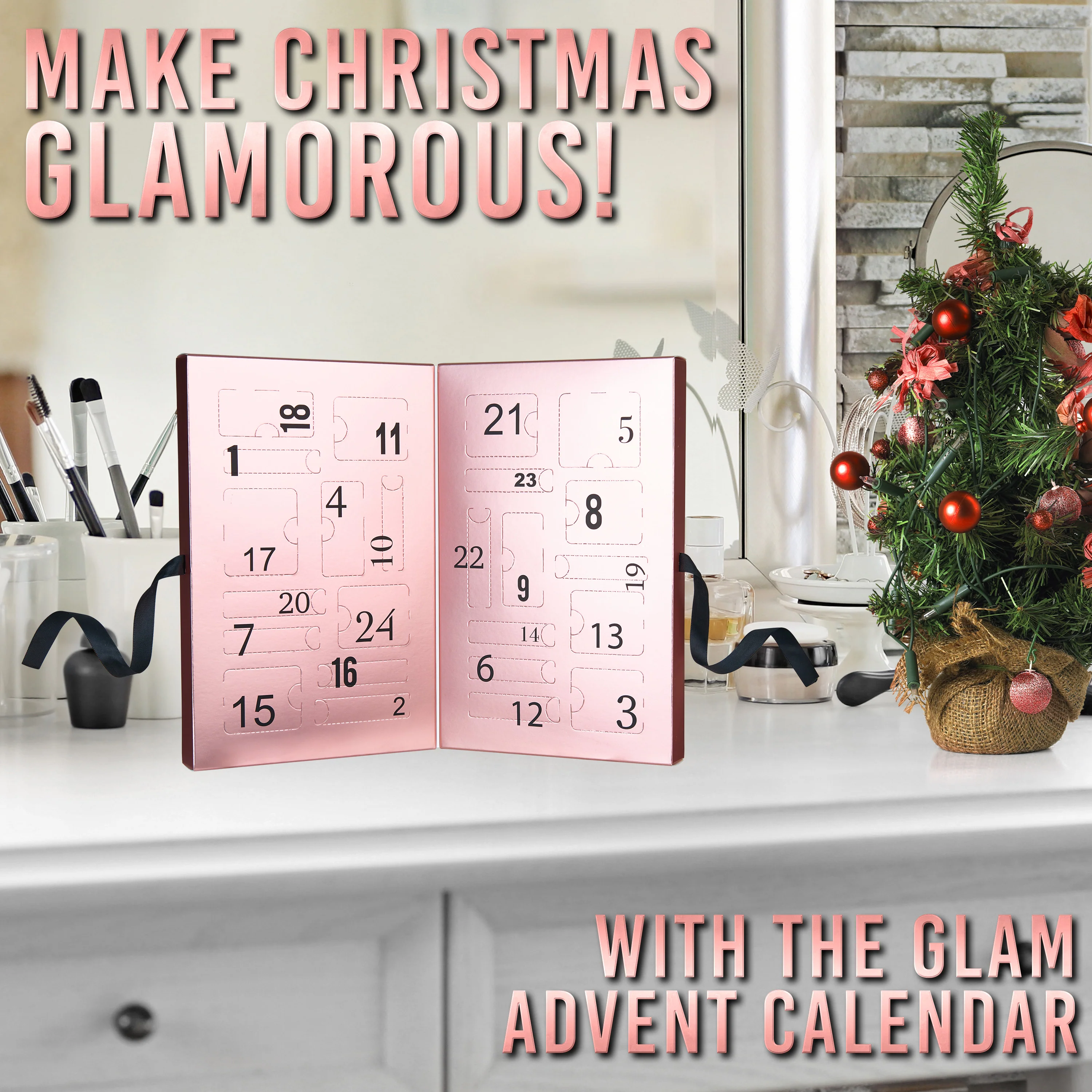 KreativeKraft Beauty Advent Calendar, Makeup Set, Pampering Skincare - Image 7