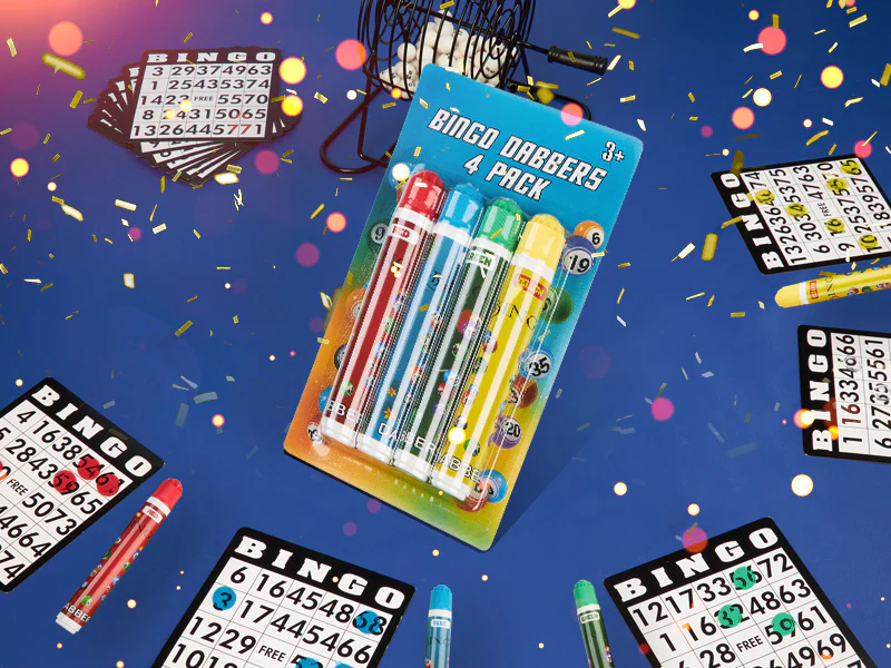 KreativeKraft Bingo Accessories Variety of Bingo Dabbers Non Drip for Events Parties (Multi Dabbers) - Image 2