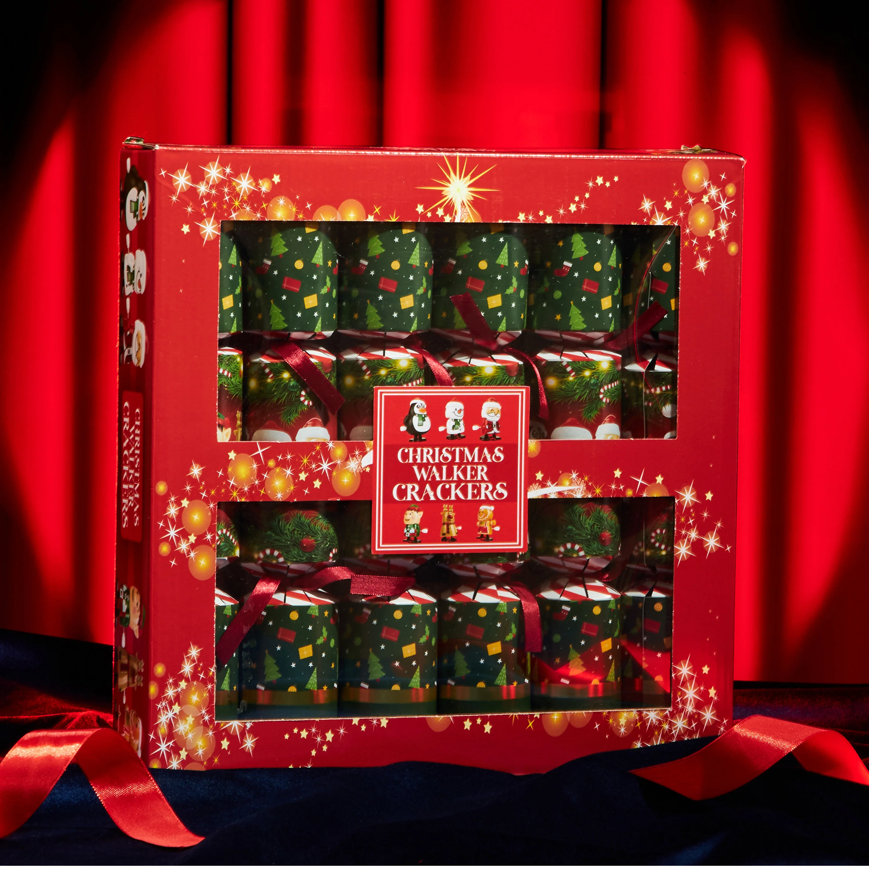 KreativeKraft Christmas Crackers, Pack of 6 or 10 Crackers for Kids and Adults -Wind Up Toys - Image 6
