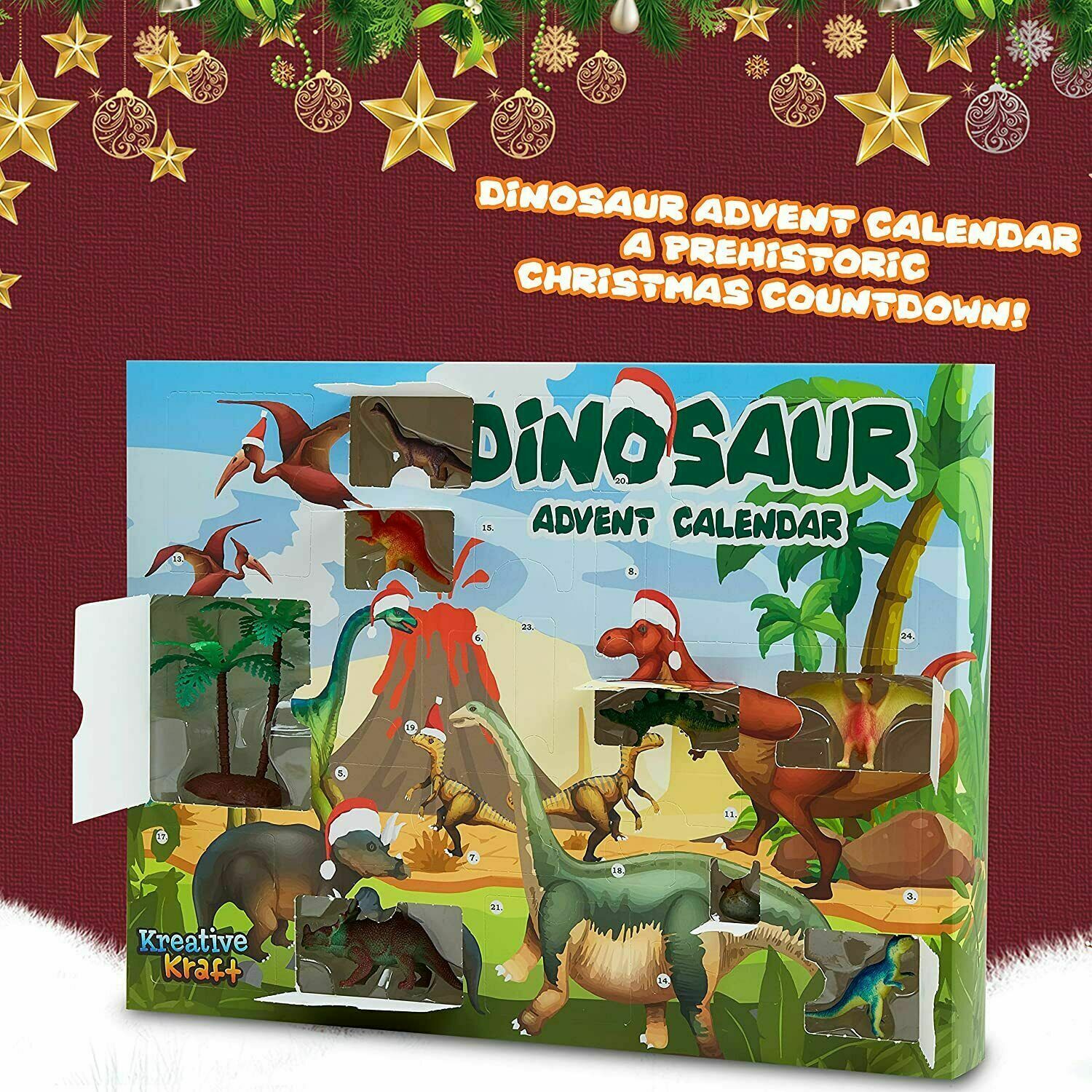 KreativeKraft Dinosaurs Advent Calendar - Dinosaurs 2025 Advent Calendar - Image 6