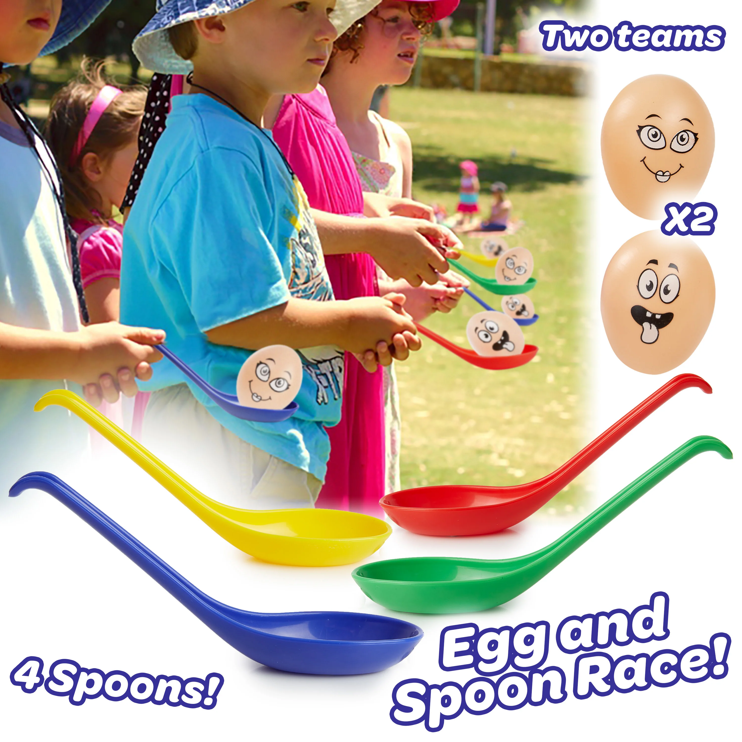 KreativeKraft Kids Games Outdoor Play Equipment for Kids Adults Family Garden Toys - Image 5