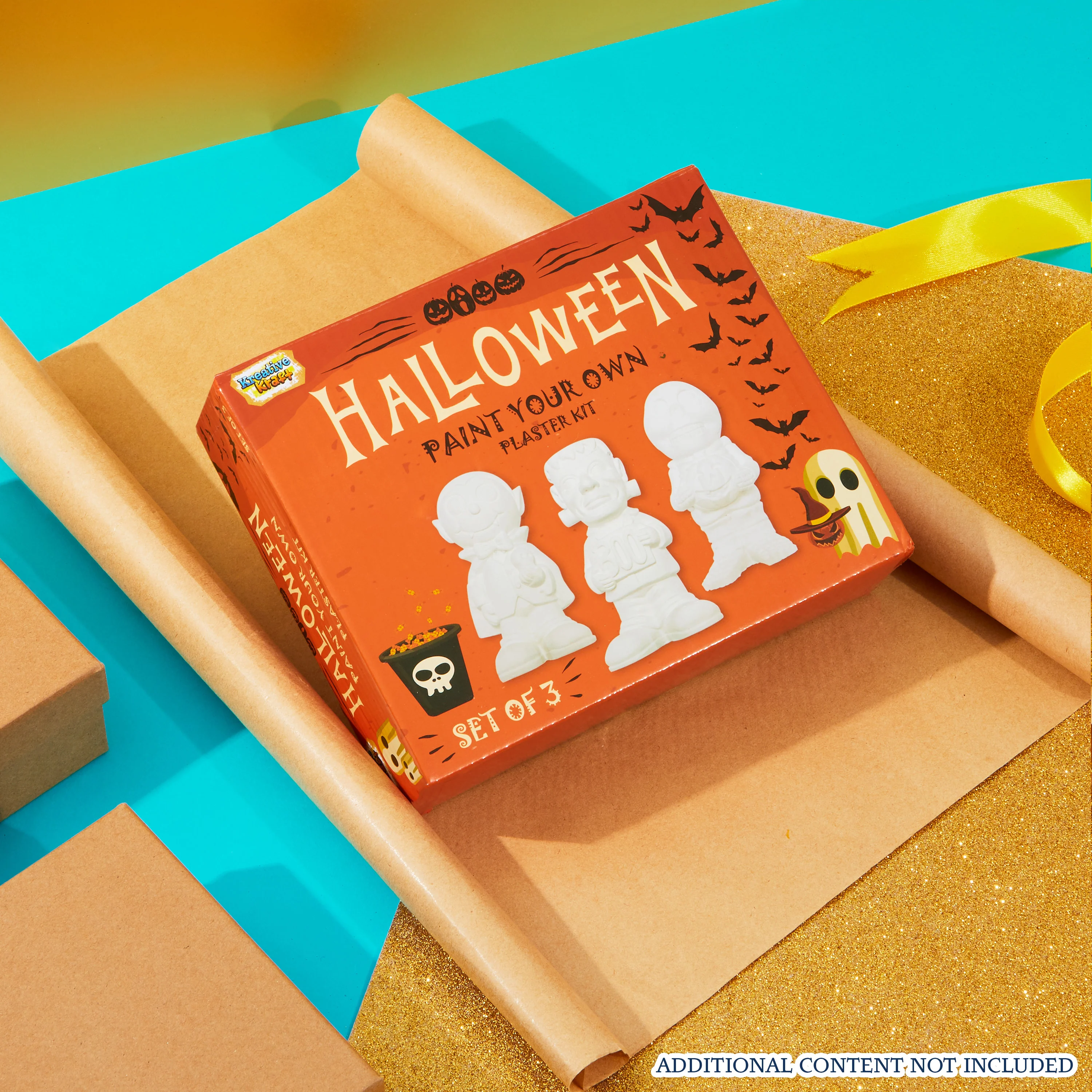 KreativeKraft Kids Painting Set - Halloween Decorations - Fun Arts and Crafts for Family - Image 2