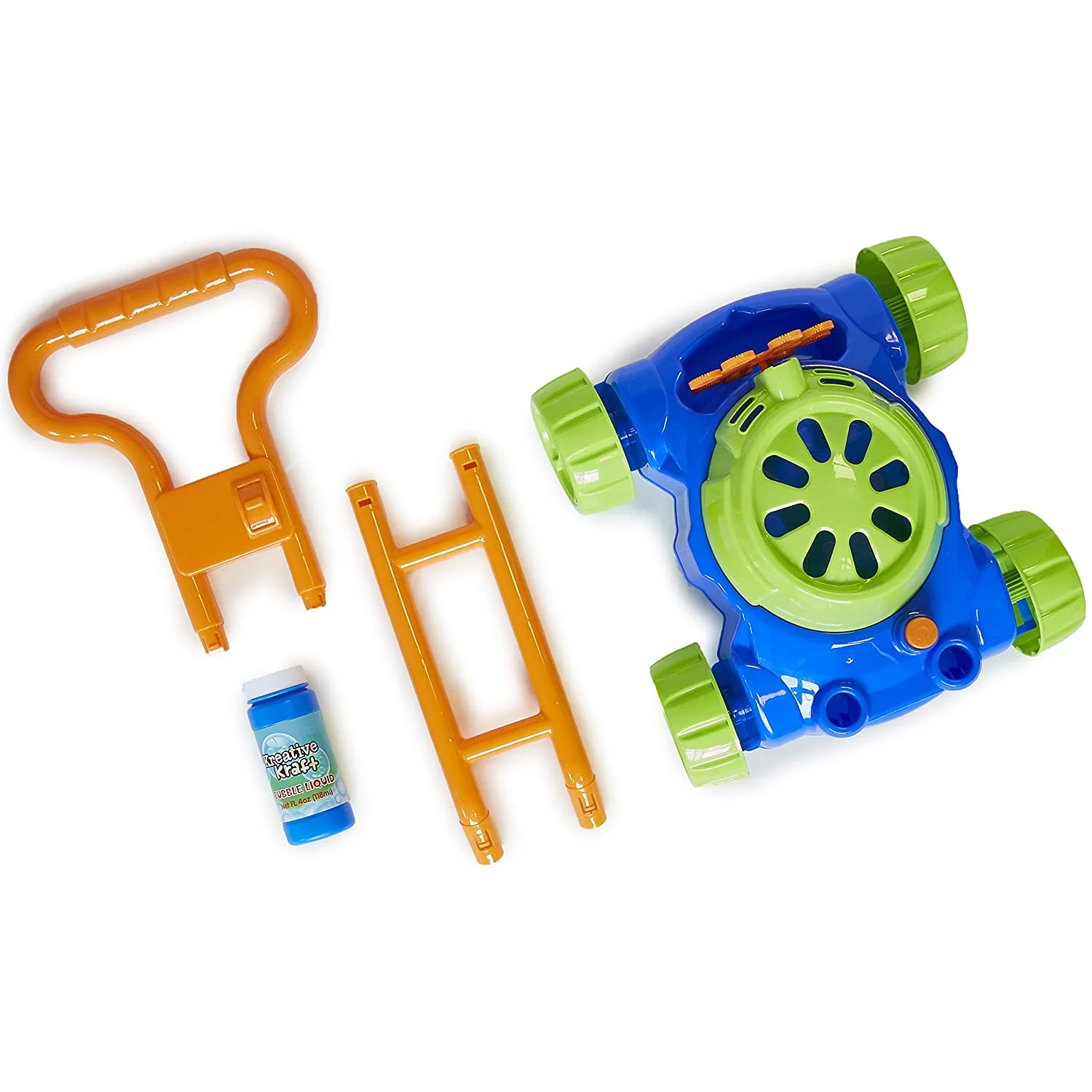 KreativeKraft Lawn Bubble Mower - Push Along Toy Lawnmower For Kids - Image 6