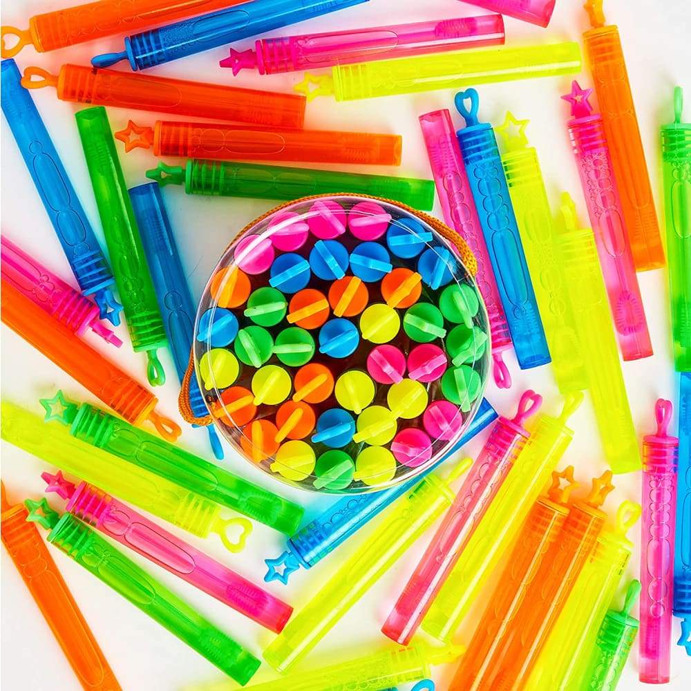 KreativeKraft Pack of 40 Bubble Wands Fun Garden Toys For Kids, Gifts For Girls Boys - Image 6