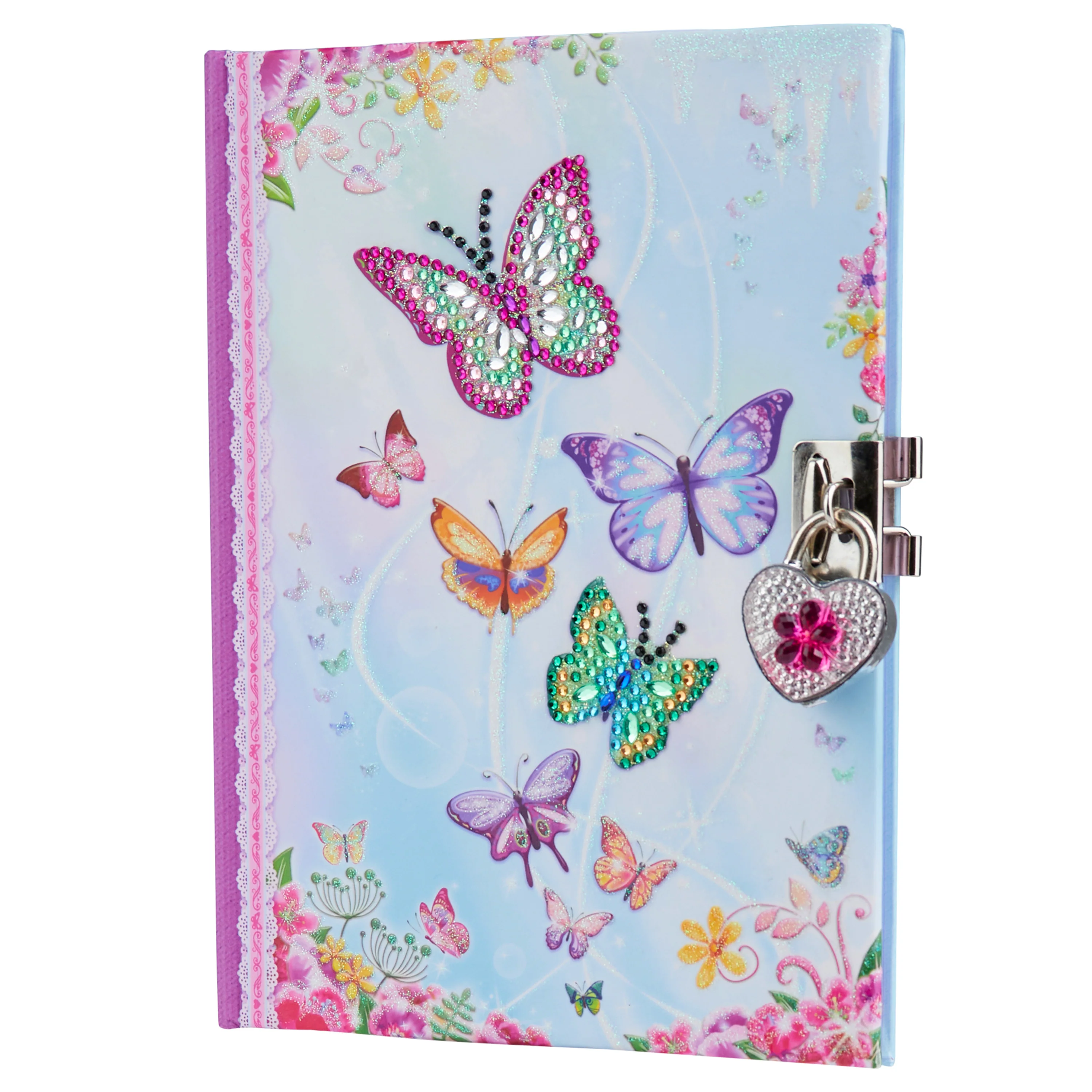 KreativeKraft Scrapbook Kit for Kids - Butterfly Diary - Image 2