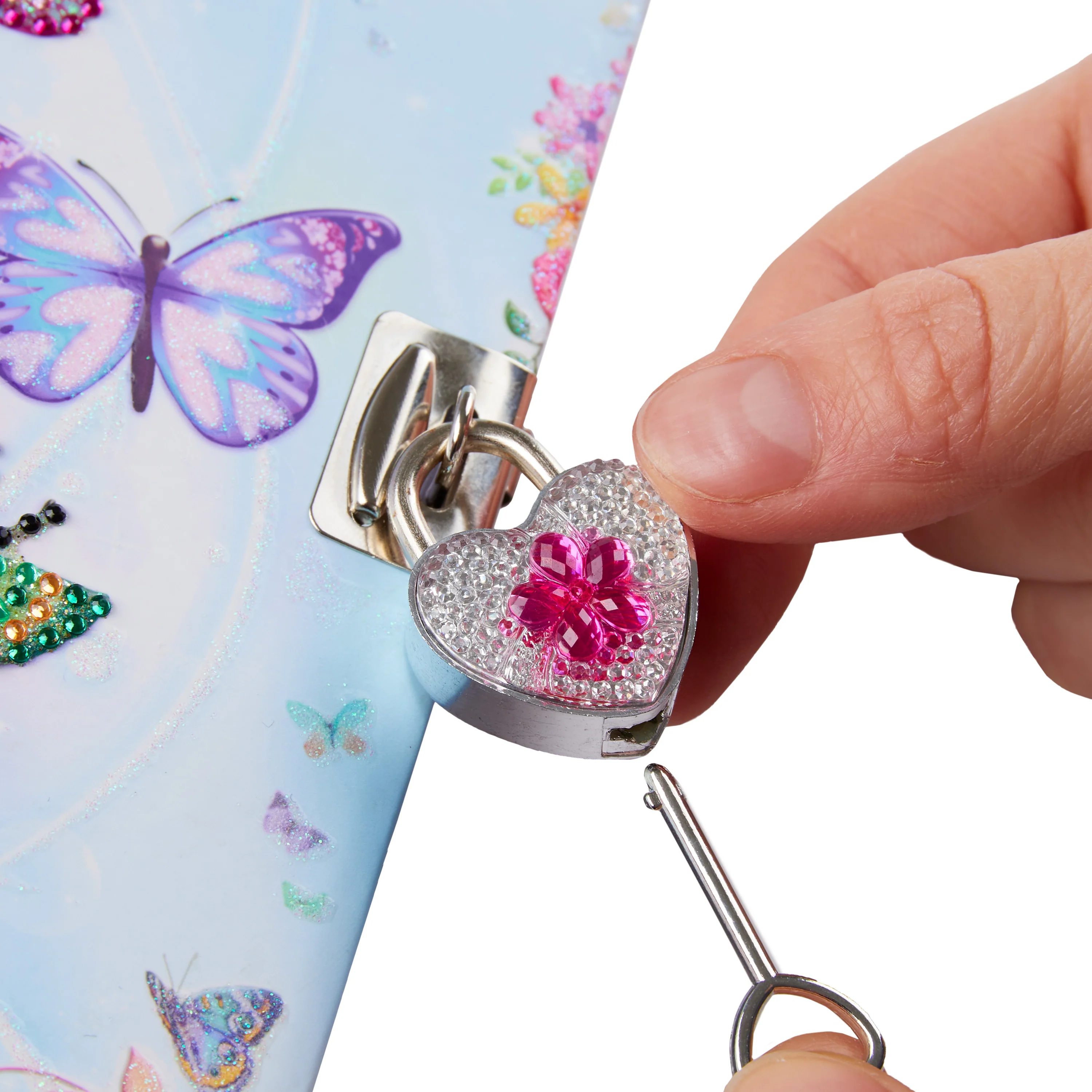 KreativeKraft Scrapbook Kit for Kids - Butterfly Diary - Image 5