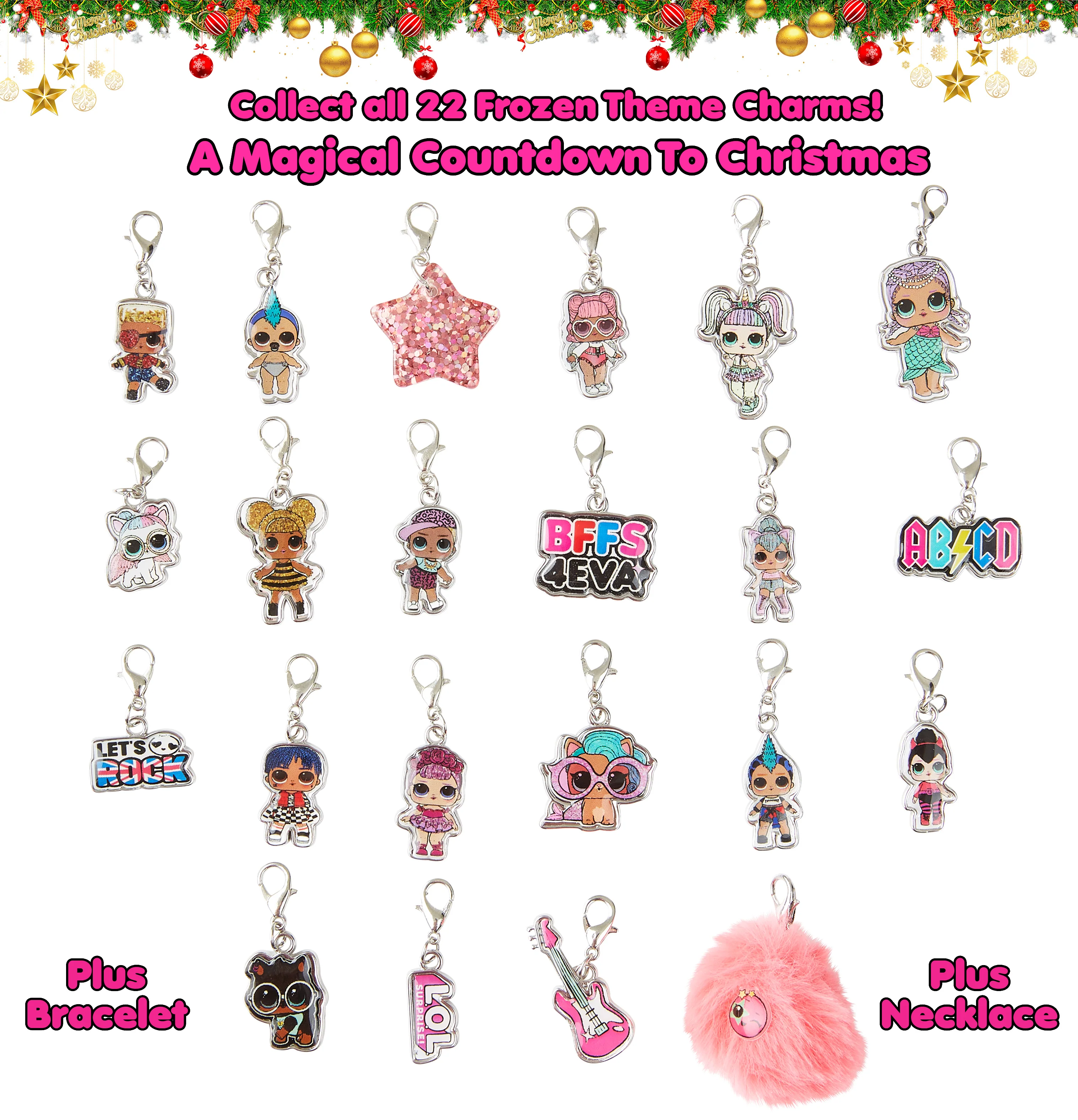 L.O.L. Surprise! Jewellery Advent Calendar with 24 Surprises to Discover - Image 7