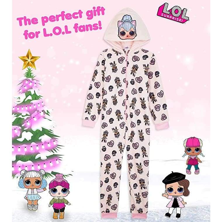 L.O.L. Surprise! Onesies PJ Jumpsuit with Kitty Queen LOL Dolls for Children Girls - Image 5
