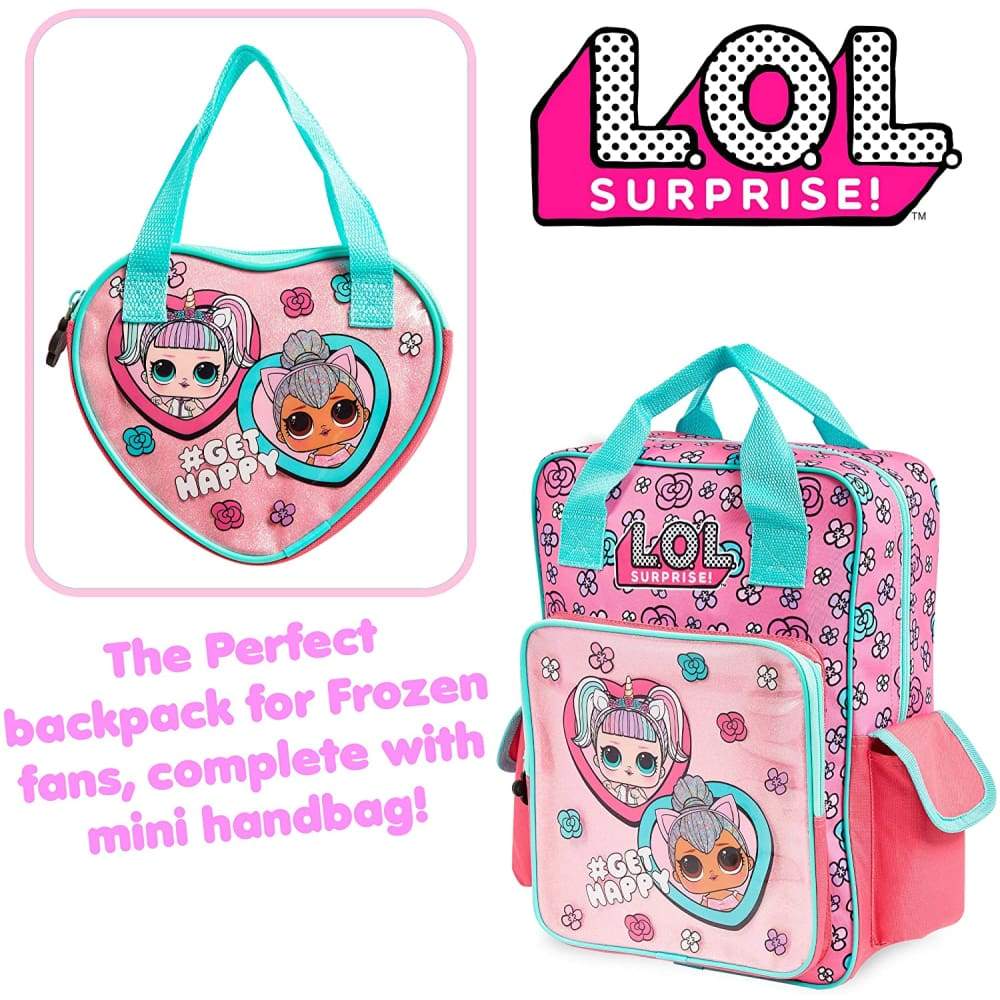 L.O.L. Surprise! School Bag and Handbag,Supplies for Children,Official Backpack - Image 4