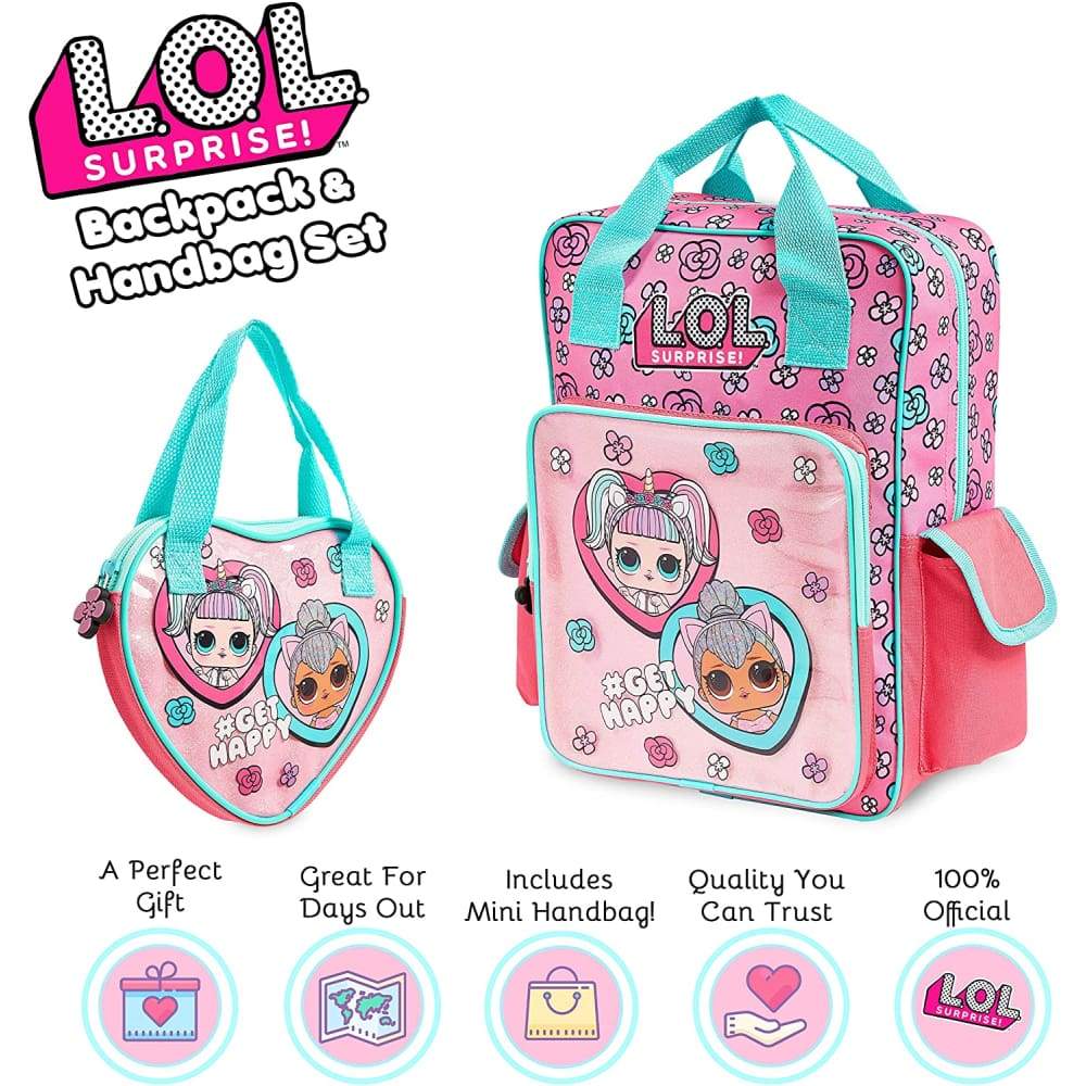 L.O.L. Surprise! School Bag and Handbag,Supplies for Children,Official Backpack - Image 5