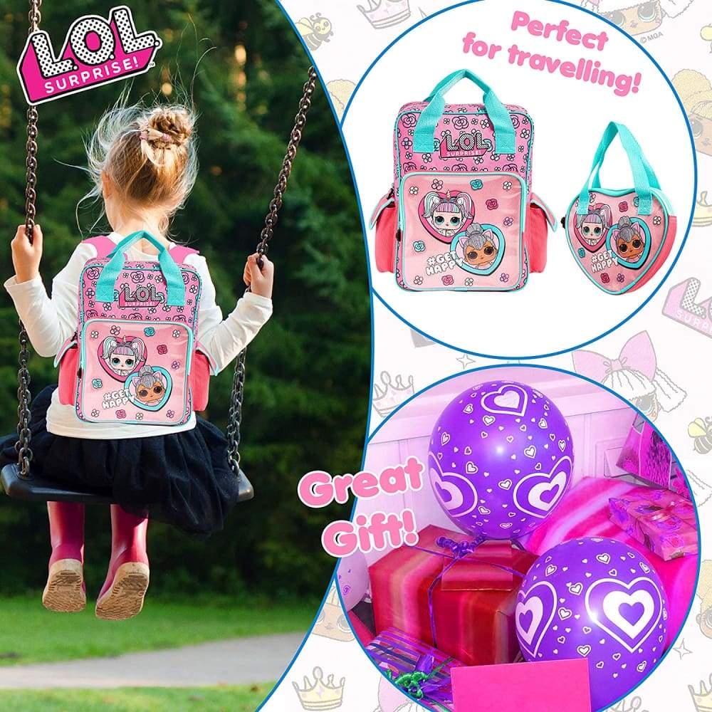 L.O.L. Surprise! School Bag and Handbag,Supplies for Children,Official Backpack - Image 6
