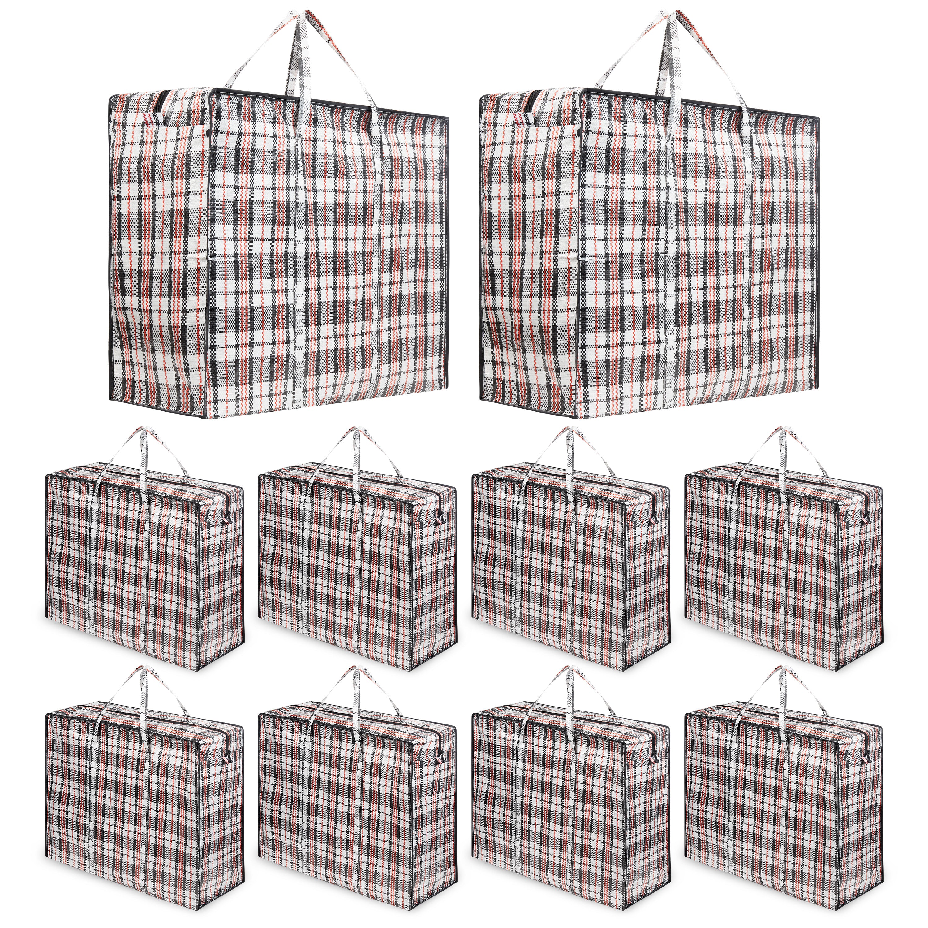 Laundry Bag Heavy Duty Storage Bags - Pack of 10