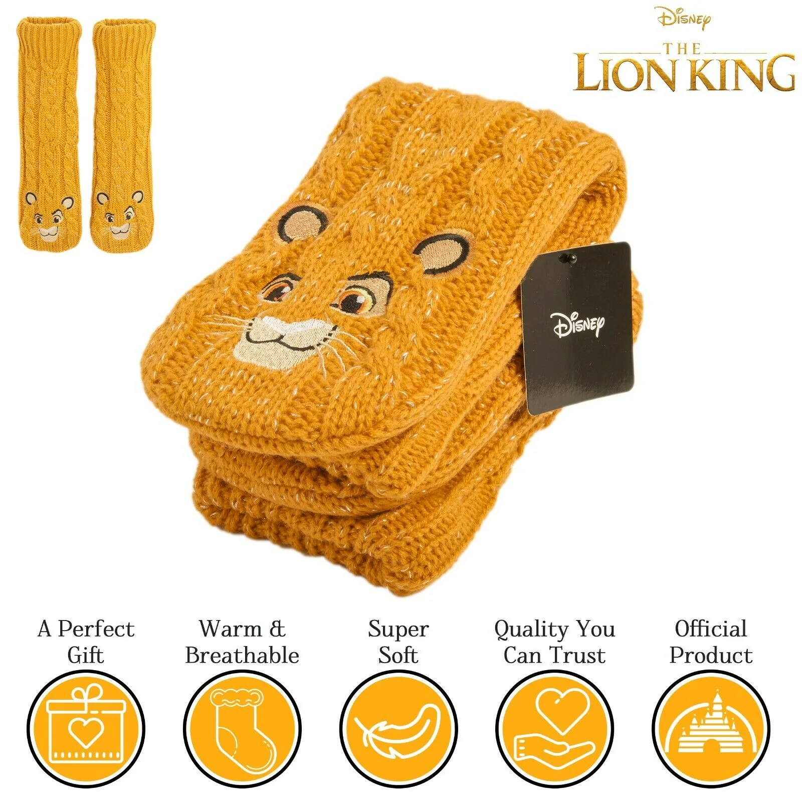 Disney Fluffy Socks for Women and Teenagers Soft Warm Slipper Socks Non Slip One Size Lounge Wear Gifts for Women - Image 2