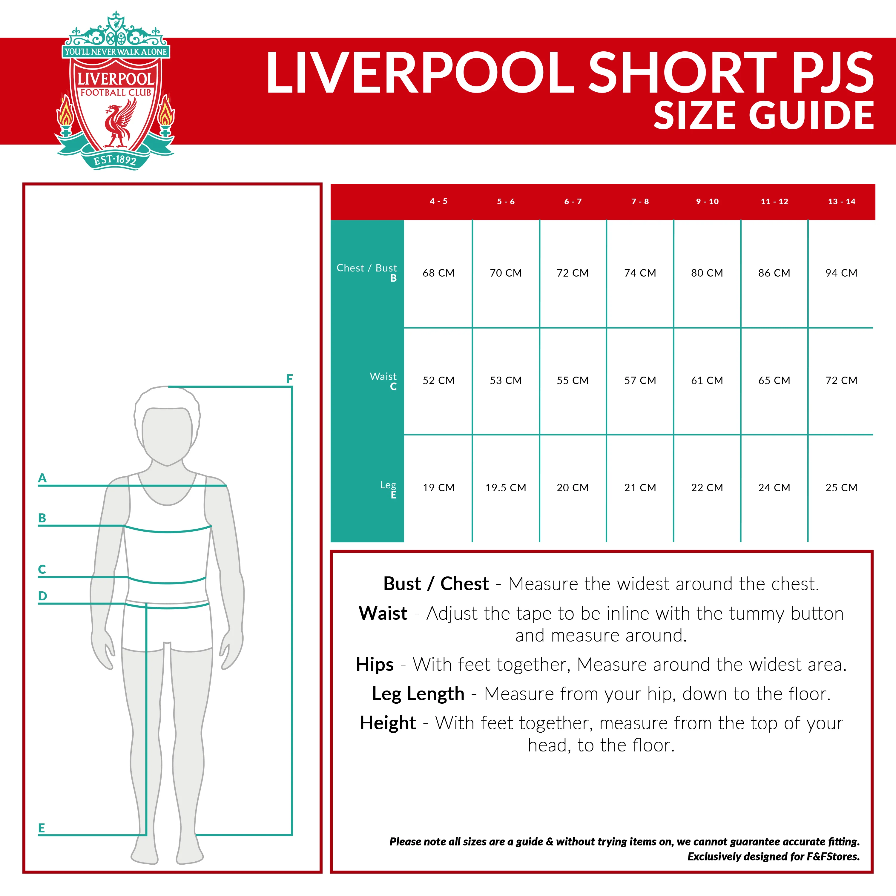 Liverpool F.C. Boys Pyjamas, Kids Sleep Shorts PJ Set, Football Gifts for Boys - Image 7