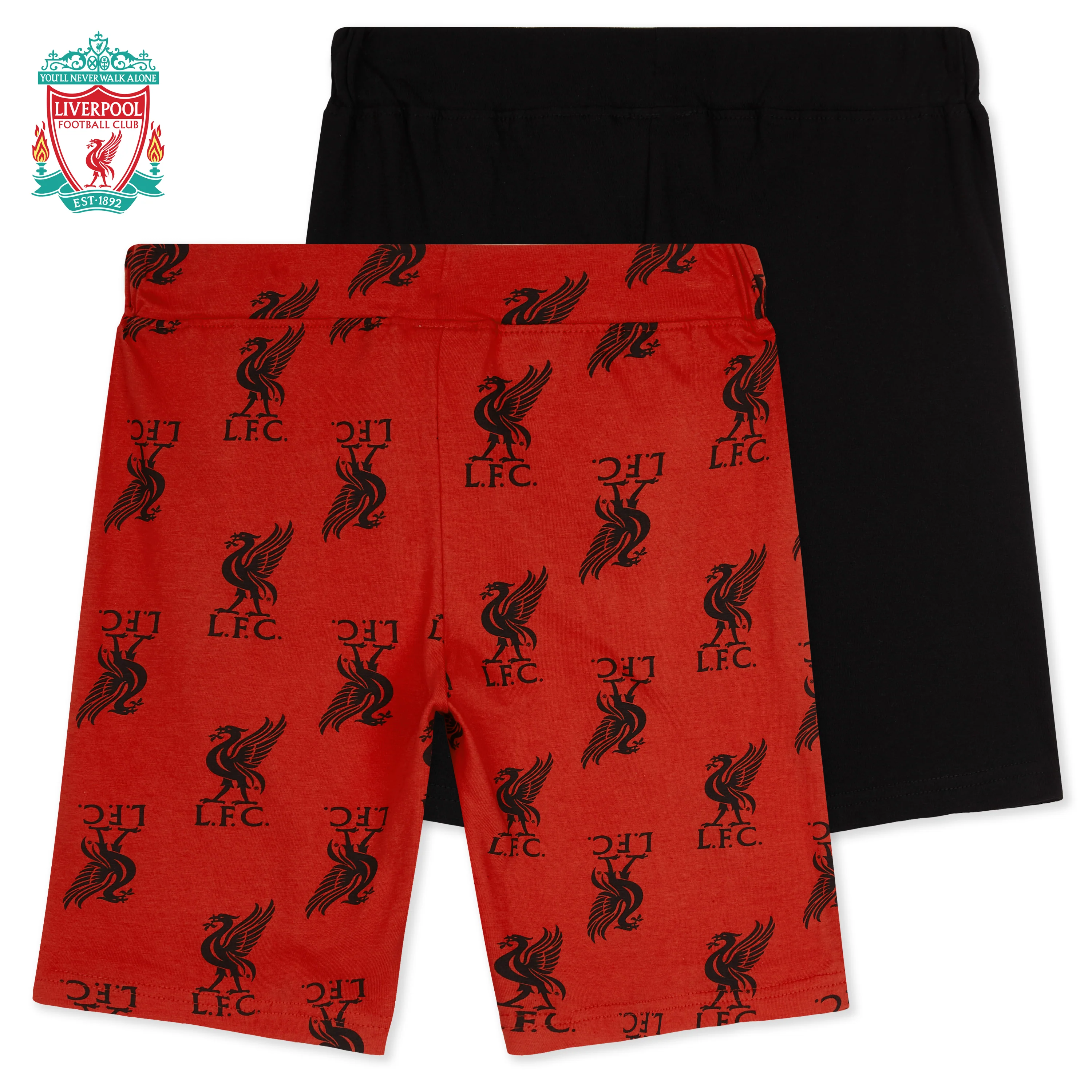 Liverpool F.C. Boys Shorts, Casual Cotton Jogger Shorts, Official Merchandise - Image 7