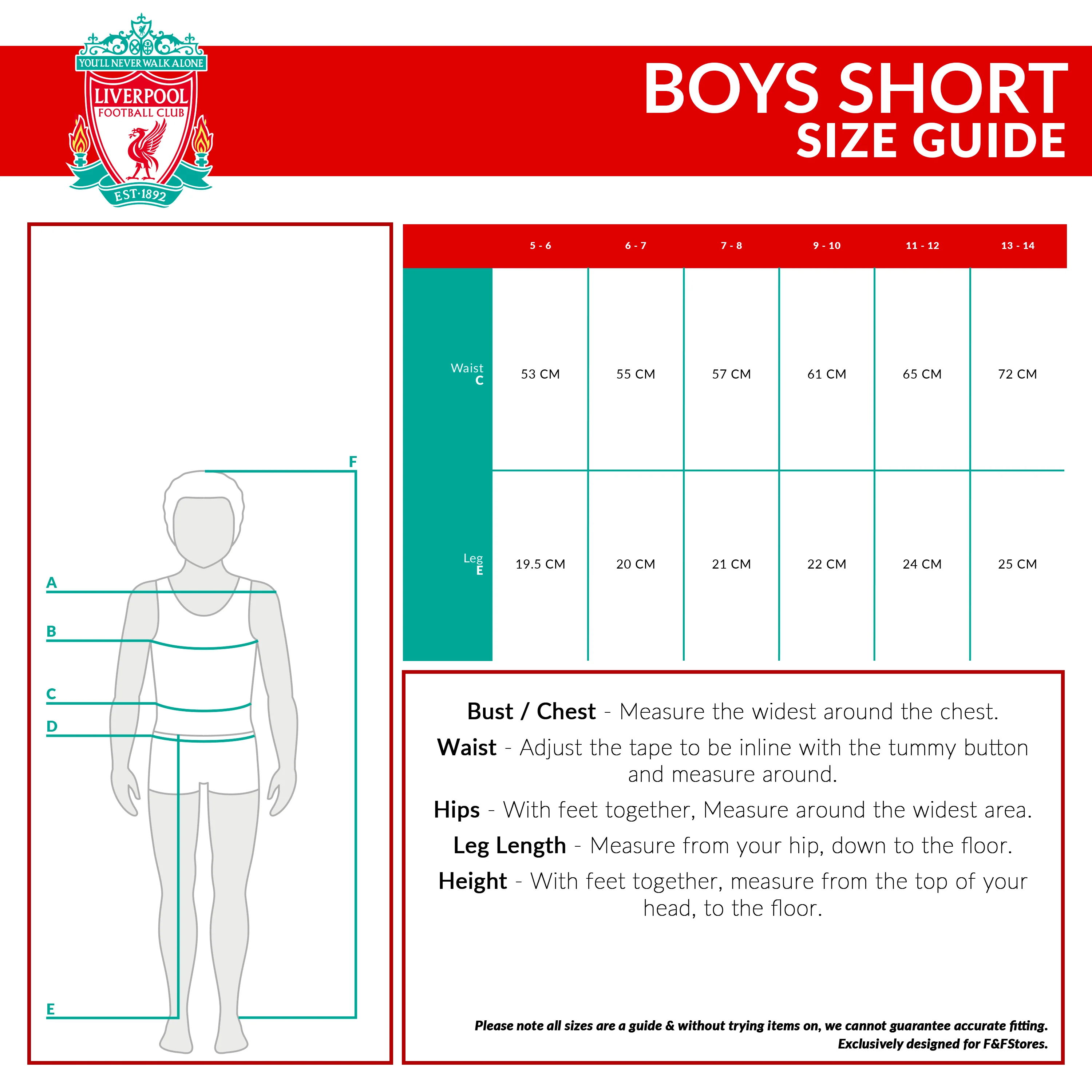 Liverpool F.C. Boys Shorts, Casual Cotton Jogger Shorts, Official Merchandise - Image 8