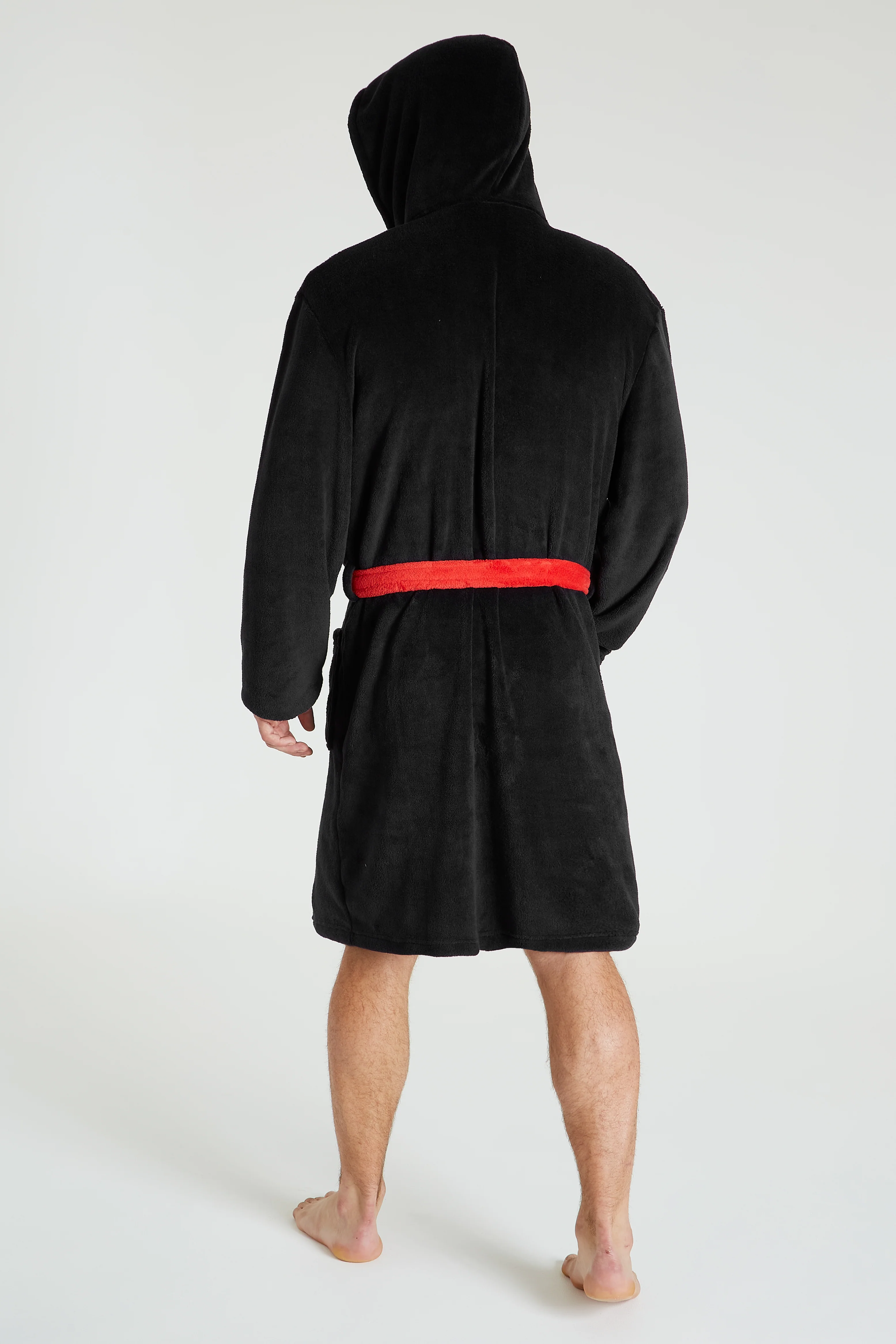 Liverpool F.C. Dressing Gown for Men, Mens Fleece Hooded Robe, Football Gifts - Image 4