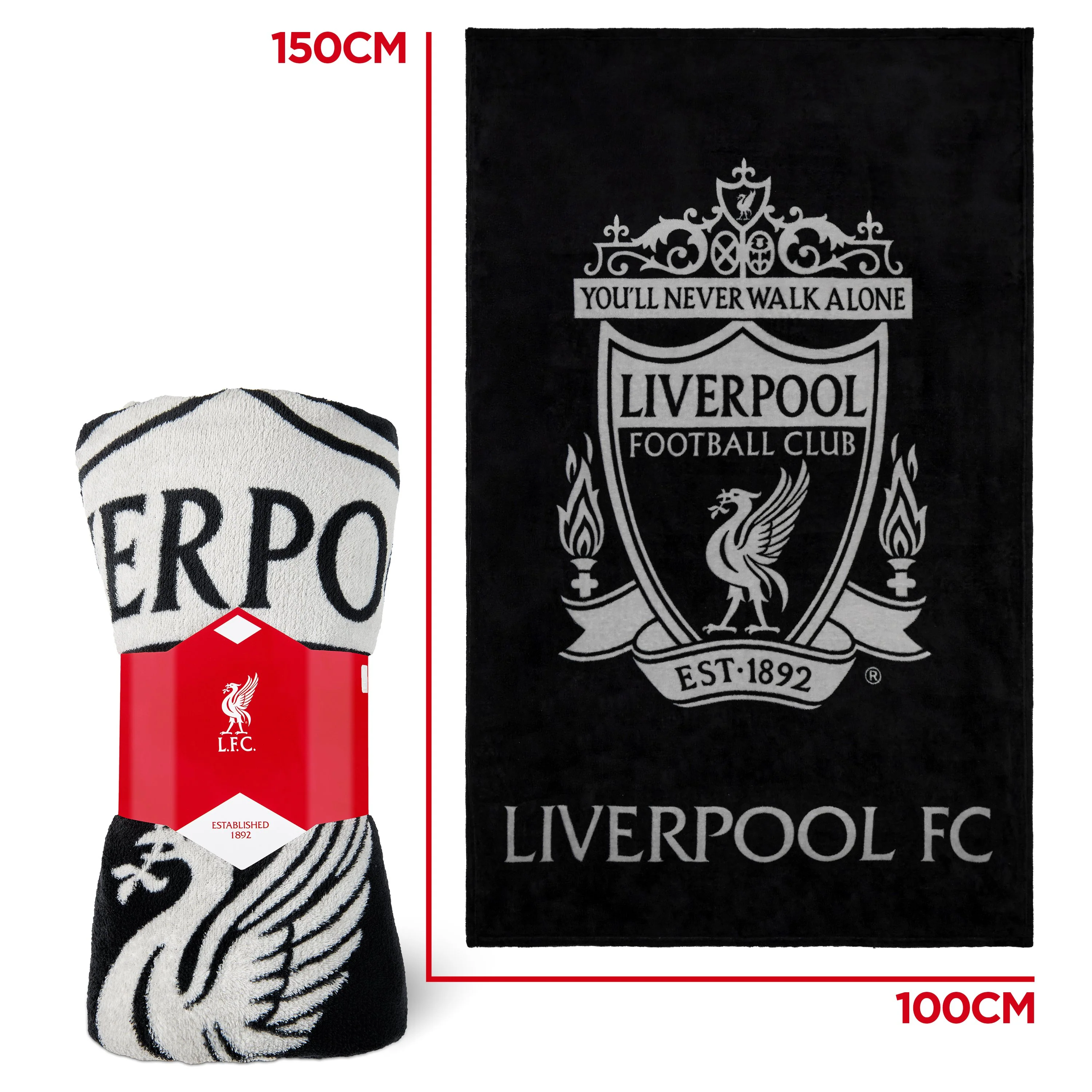 Liverpool F.C. Fleece Blanket, Soft Bed Throws, Sofa Blanket Throw, Gifts for Men Teens Kids - Image 7