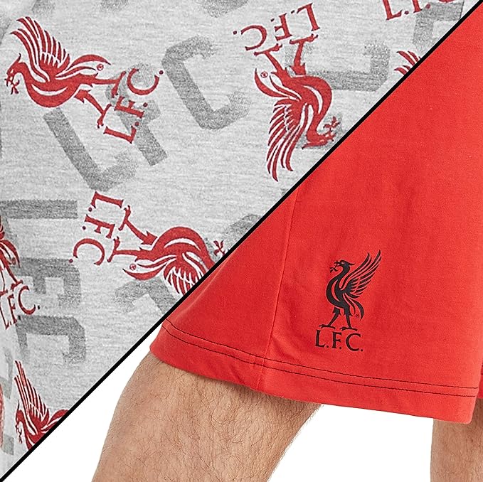 Liverpool F.C. Football Shorts - Casual Bottoms with Elastic Waist for Men - Image 3