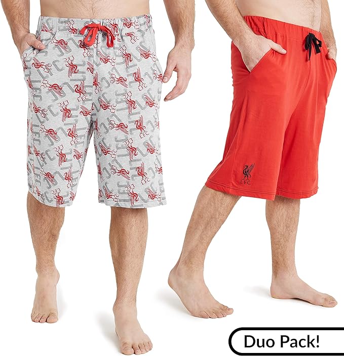 Liverpool F.C. Football Shorts - Casual Bottoms with Elastic Waist for Men - Image 6