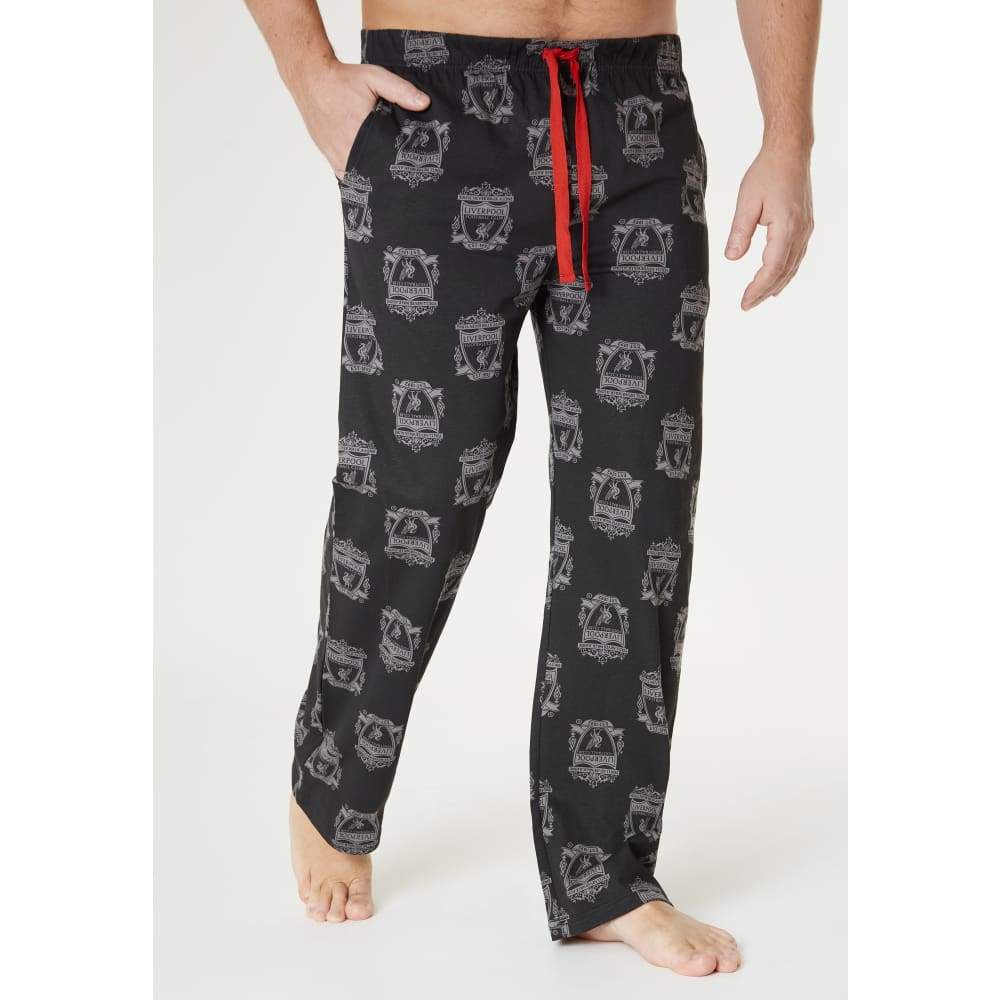 Liverpool F.C.Mens Lounge Pants, Cotton Mens Pjs, Football Gifts for Men Teens - Image 4