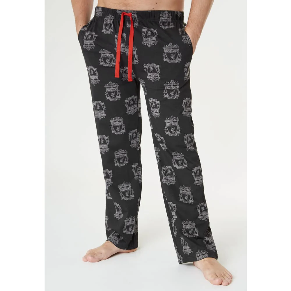 Liverpool F.C.Mens Lounge Pants, Cotton Mens Pjs, Football Gifts for Men Teens - Image 5