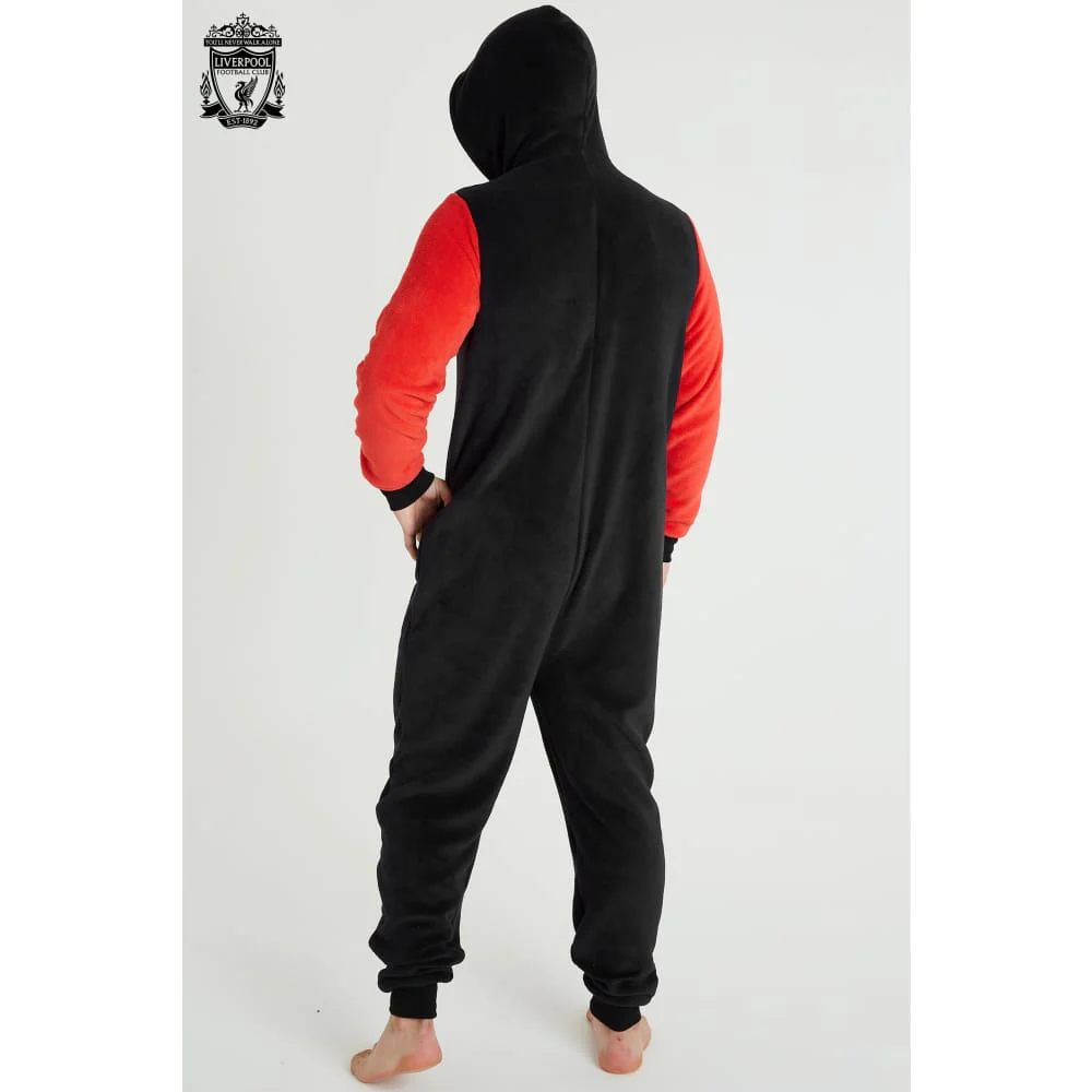 Liverpool F.C. Mens Pyjamas, Fleece Mens Onesies, Football Gifts for Men Teens - Image 5