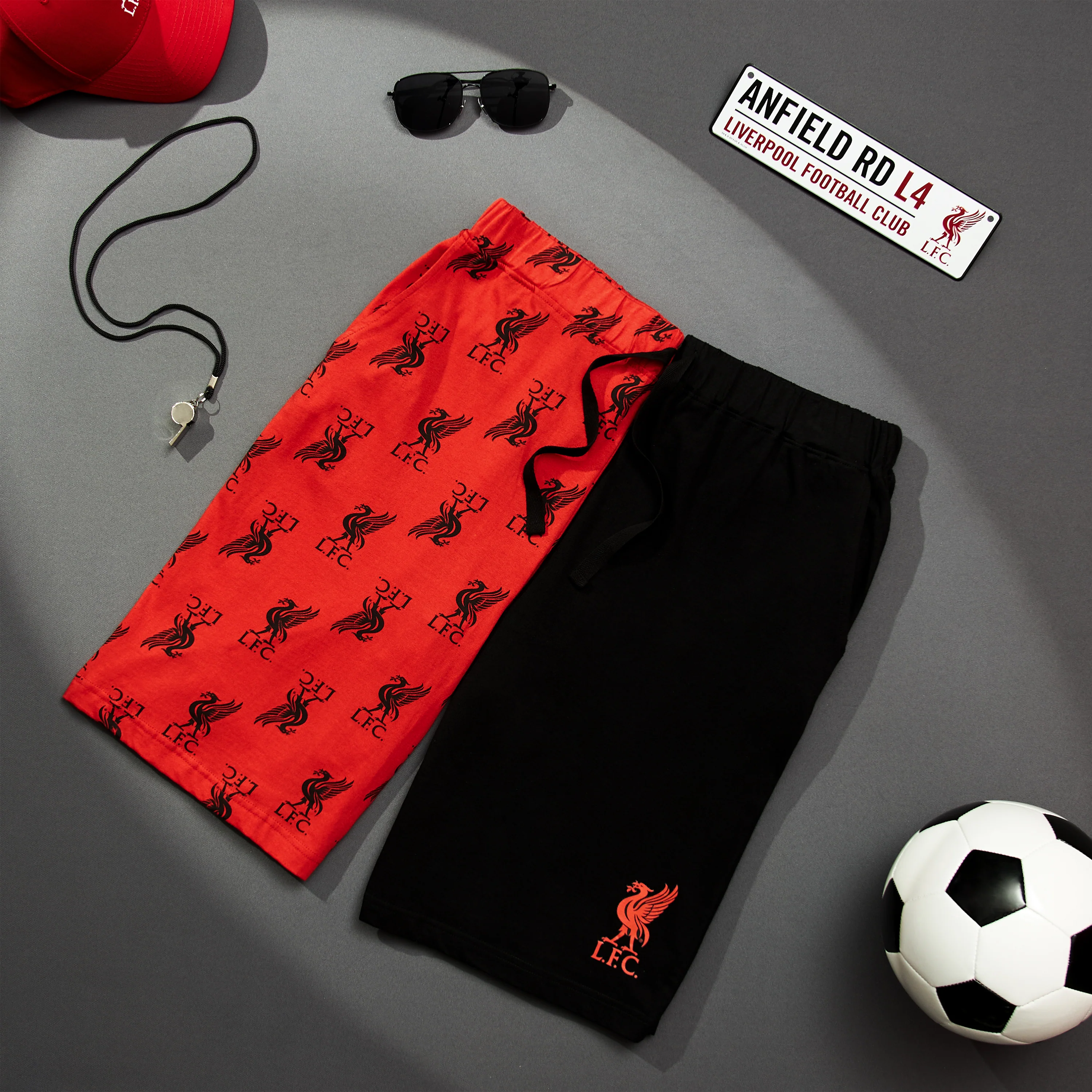 Liverpool F.C. Mens Shorts, Football Club Gifts For Men - Image 6