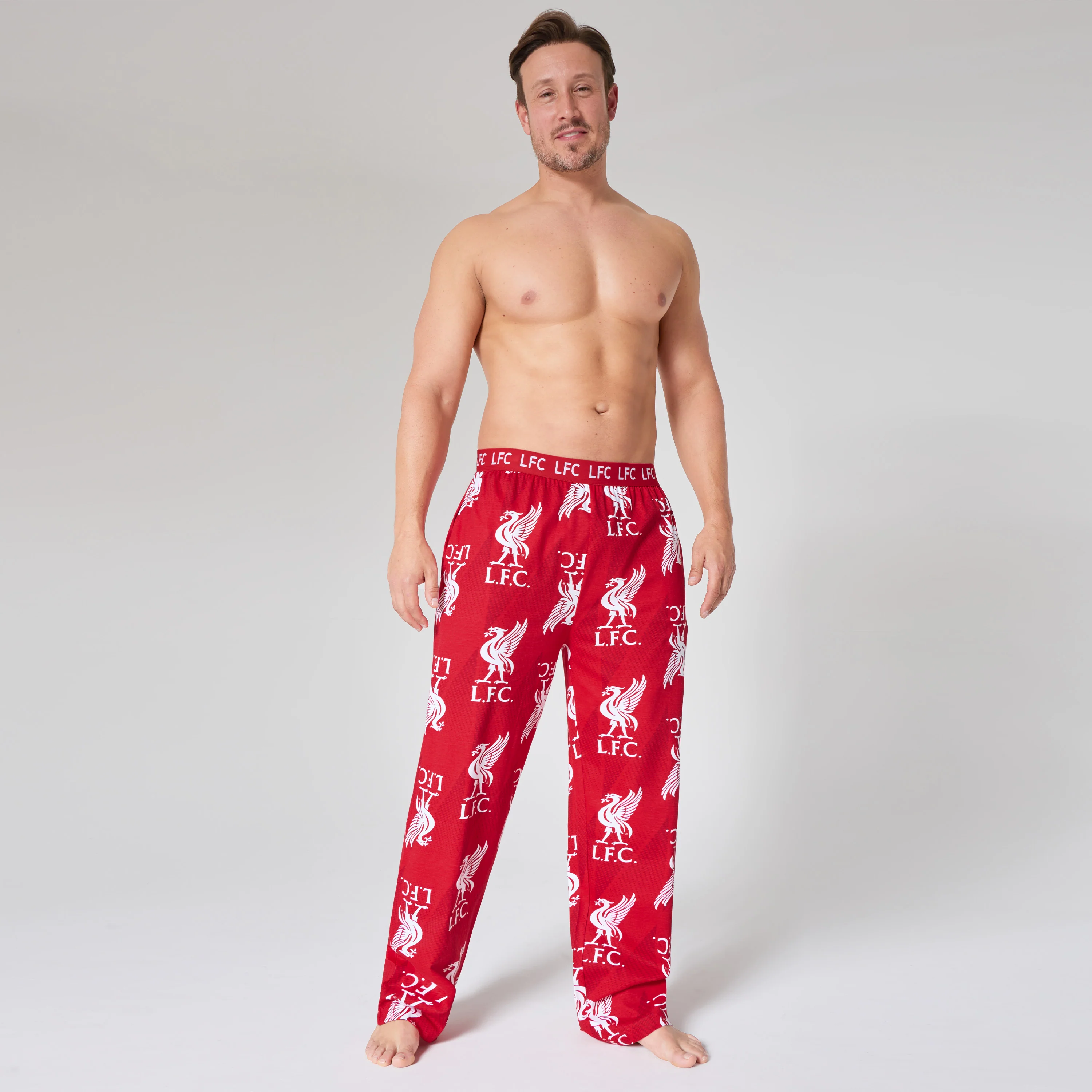 Liverpool FC Mens Pyjama Bottoms - Comfy Nightwear Pyjama Bottoms for Men - Image 3