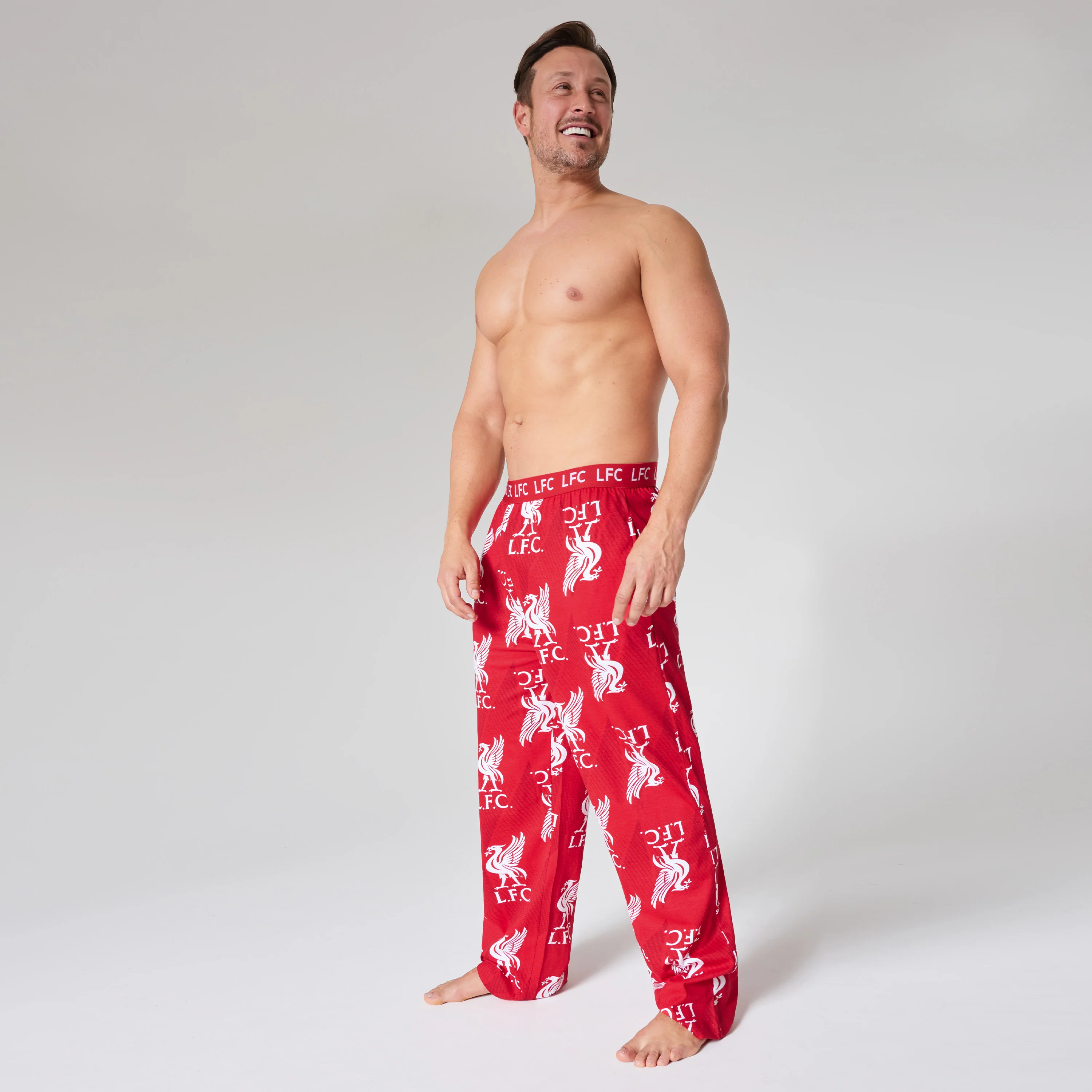 Liverpool FC Mens Pyjama Bottoms - Comfy Nightwear Pyjama Bottoms for Men - Image 5