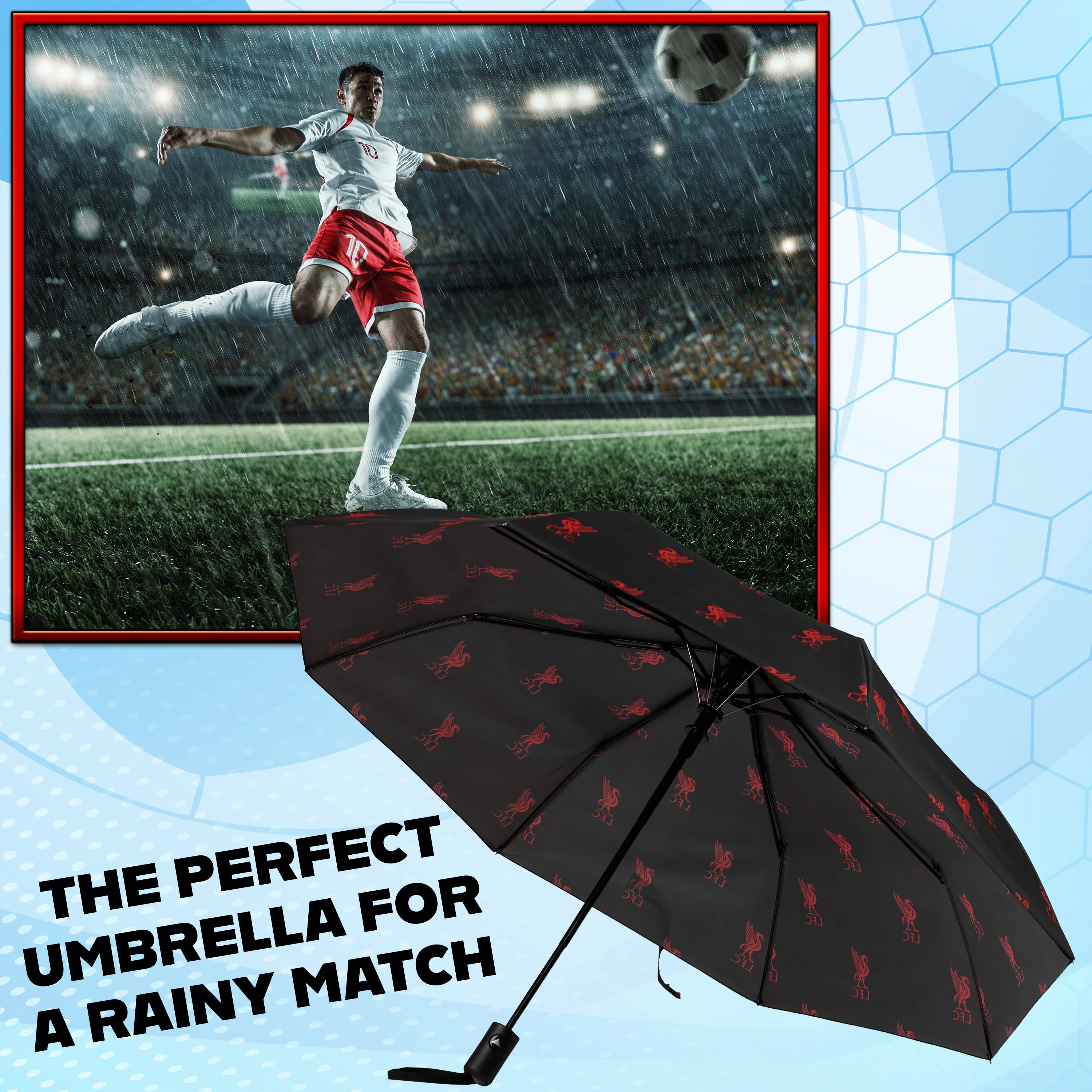 Liverpool FC Umbrella for Adults and Teens - Image 4