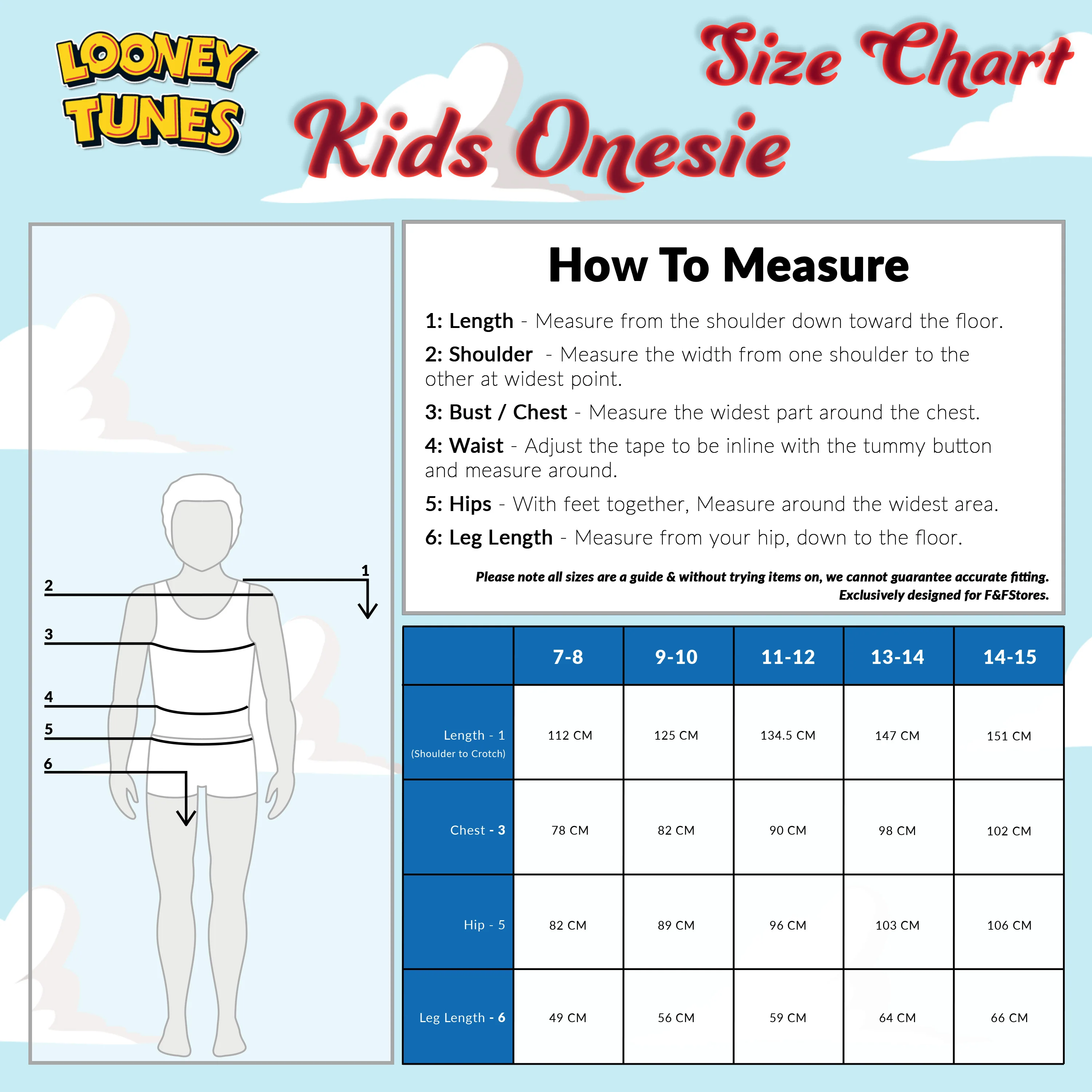 LOONEY TUNES Fleece Onesie for Kids - Taz - Image 6