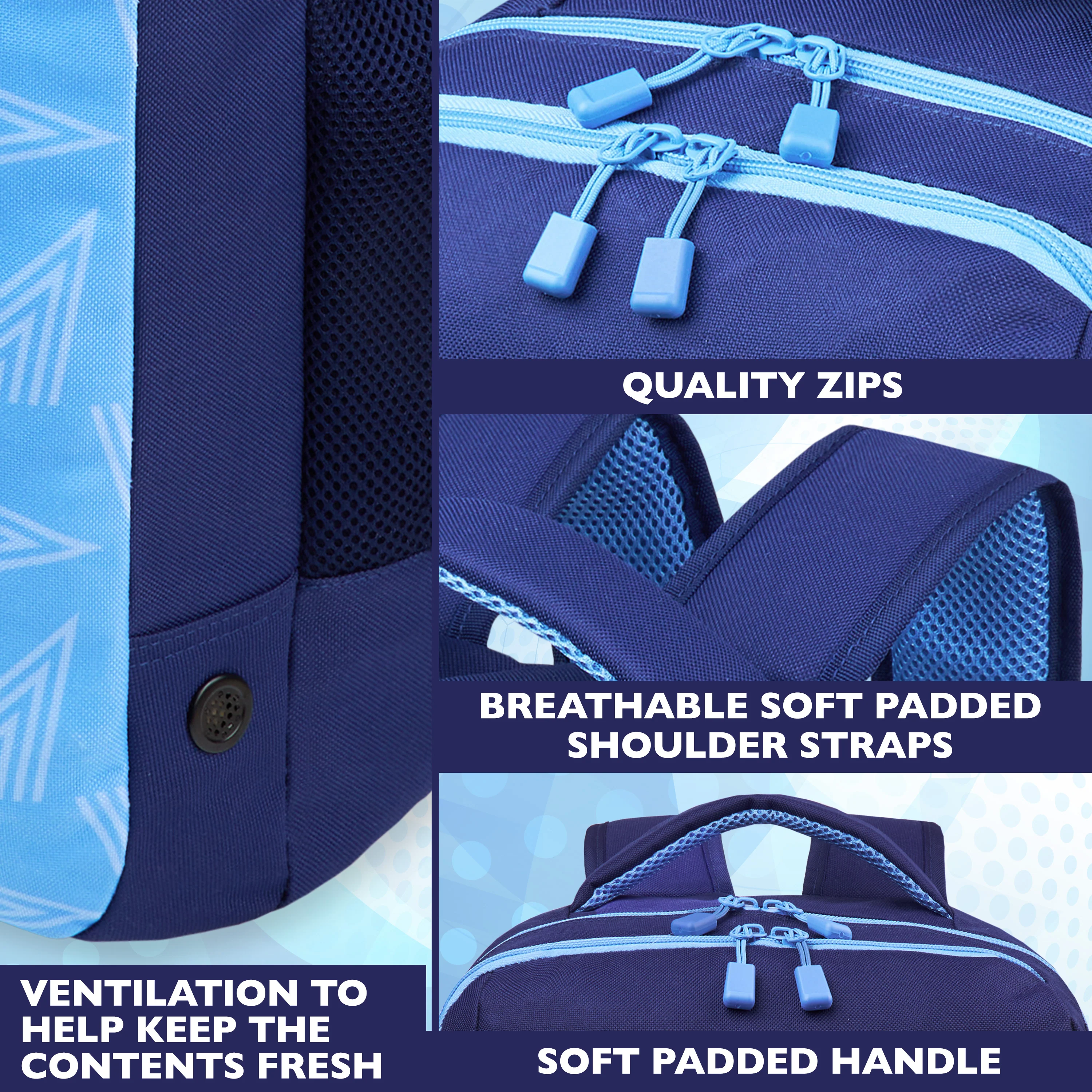 MANCHESTER CITY F.C. Backpack for Men Teens Rucksack Work Boys School Bag - Image 4