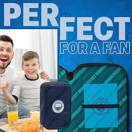 MANCHESTER CITY F.C. Filled Pencil Case Colouring Stationery Set School Supplies - Image 5
