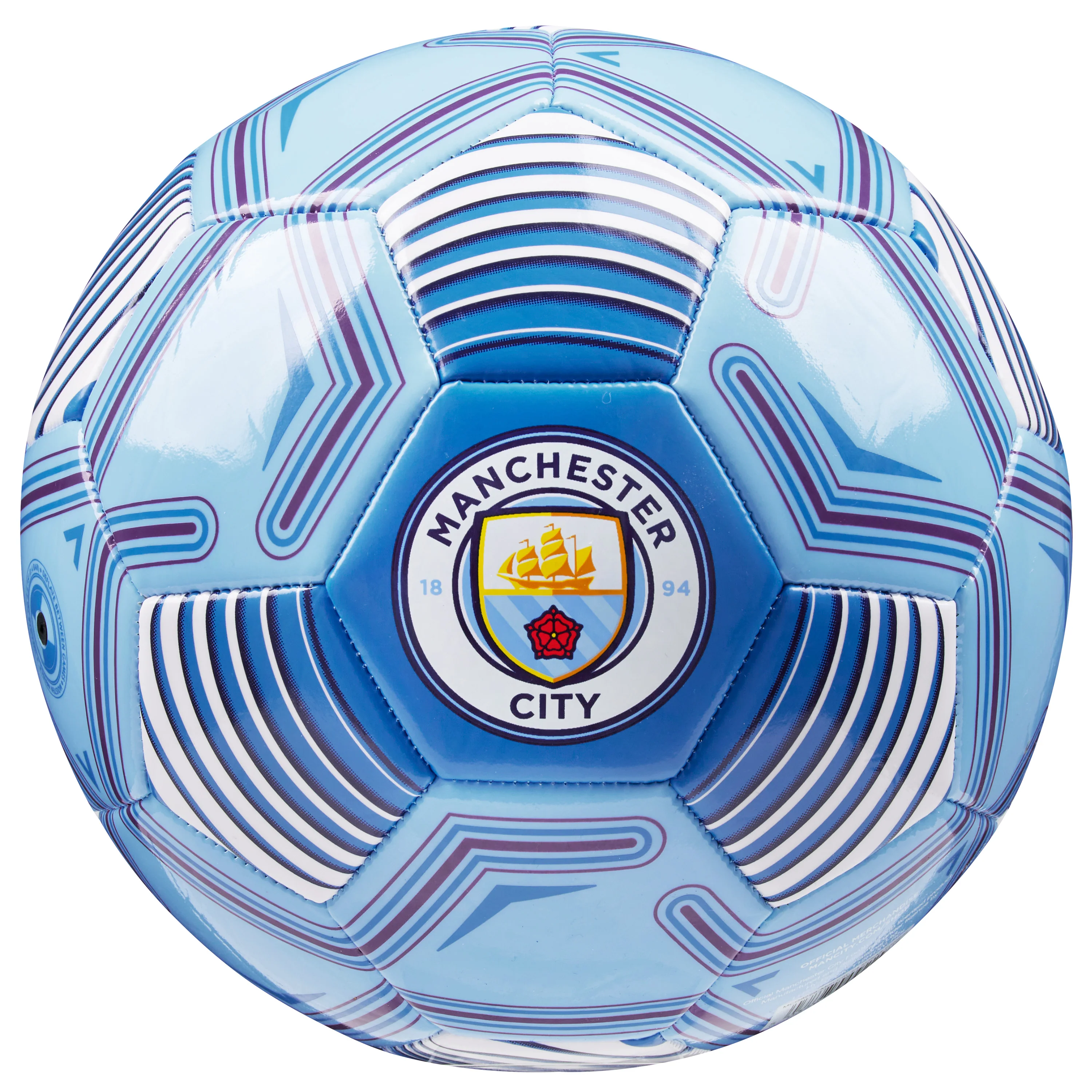 MANCHESTER CITY F.C. Football Soccer Ball for Adults Teenagers Kids Training Football Size 3