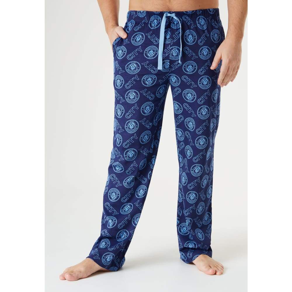 Manchester City F.C. Mens Lounge Pants, Cotton Mens Pyjamas, Football Gifts - Image 4