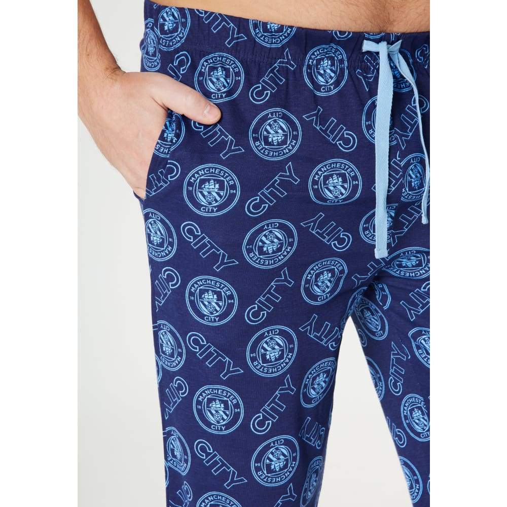 Manchester City F.C. Mens Lounge Pants, Cotton Mens Pyjamas, Football Gifts - Image 5