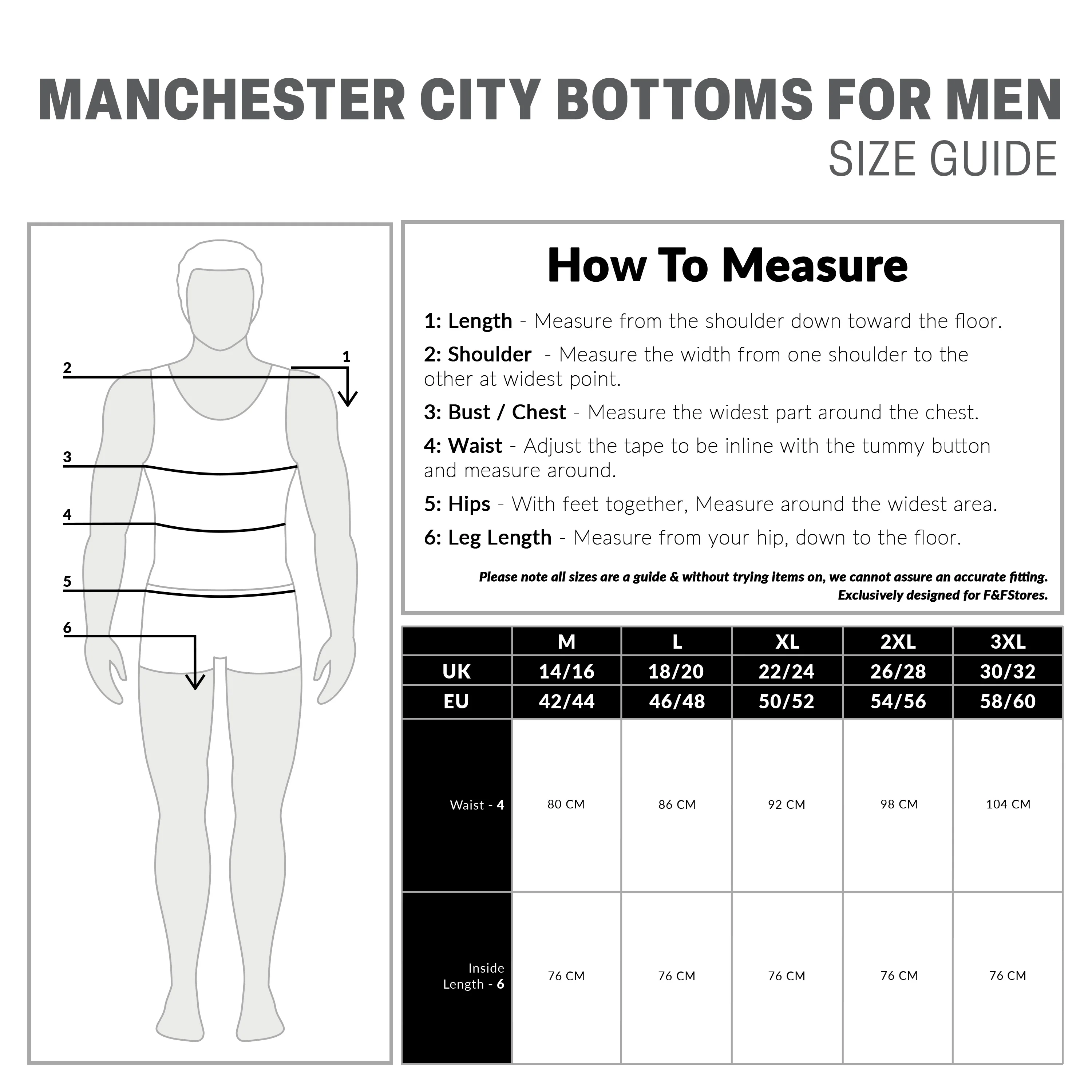 Manchester City FC Mens Pyjama Bottoms - Light Blue - Image 6