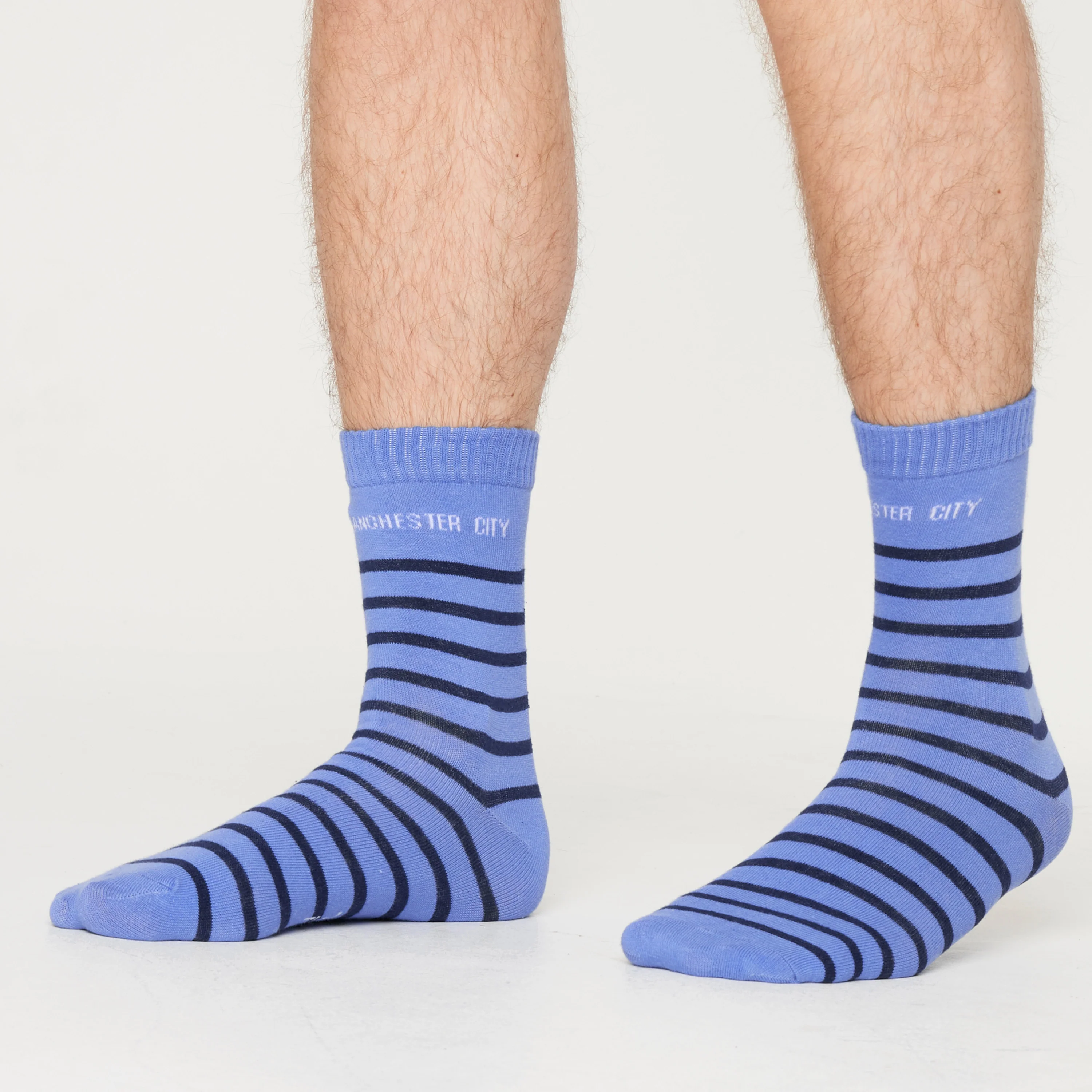 MANCHESTER CITY FC Mens Socks - Pack of 5 Crew Socks for Men Teenagers - Image 5