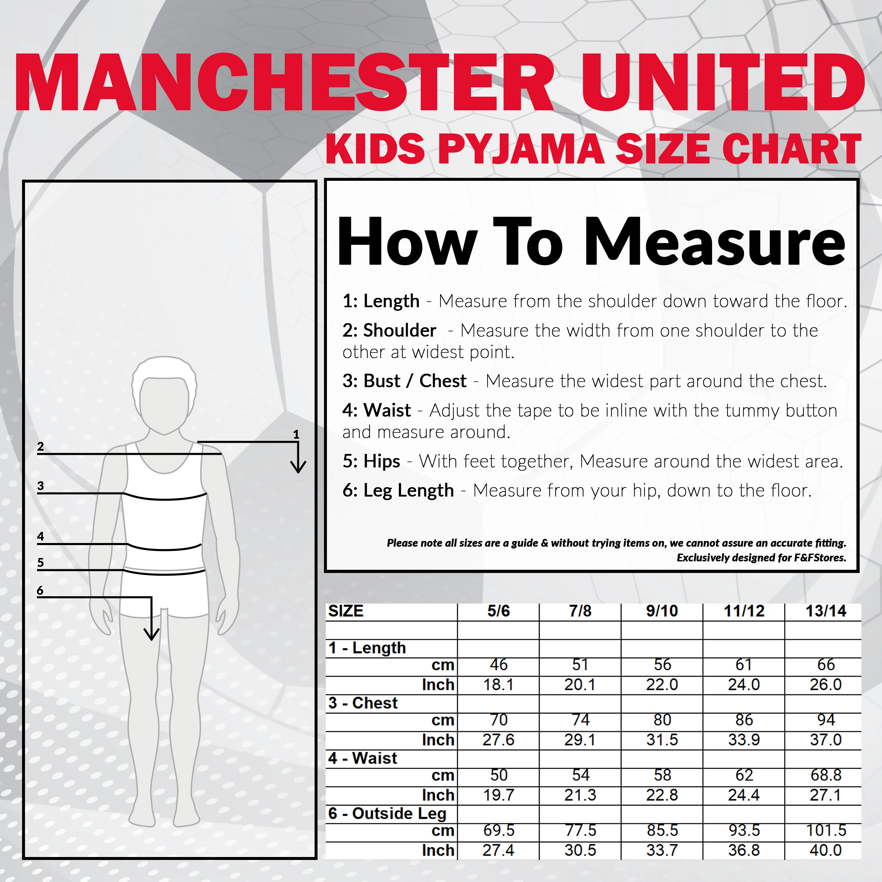 Manchester United F.C. Boys Pyjamas Set, Comfy 2 Piece Nightwear Set, Boys Gifts - Image 6