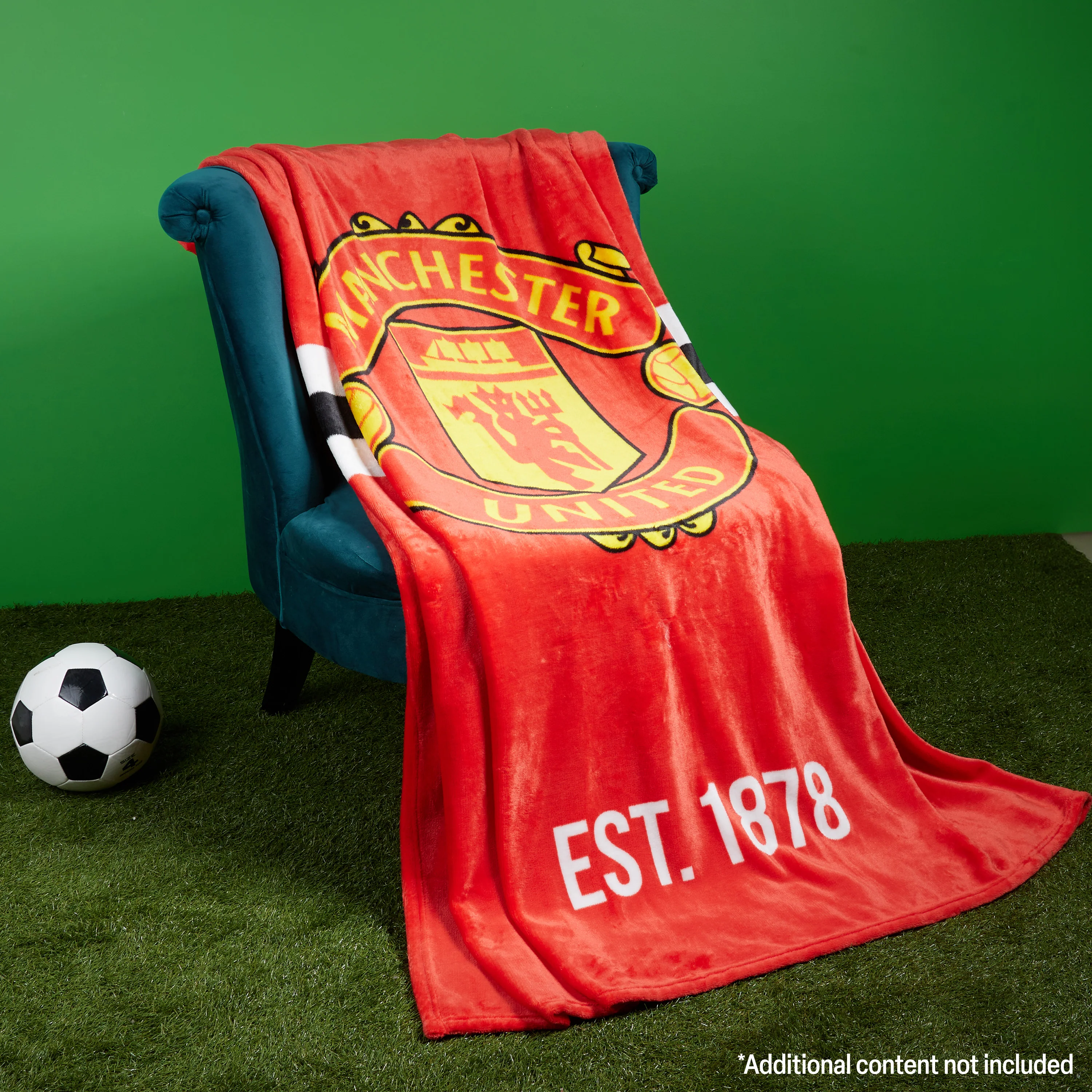 Manchester United F.C. Fleece Bed Blanket - Image 2