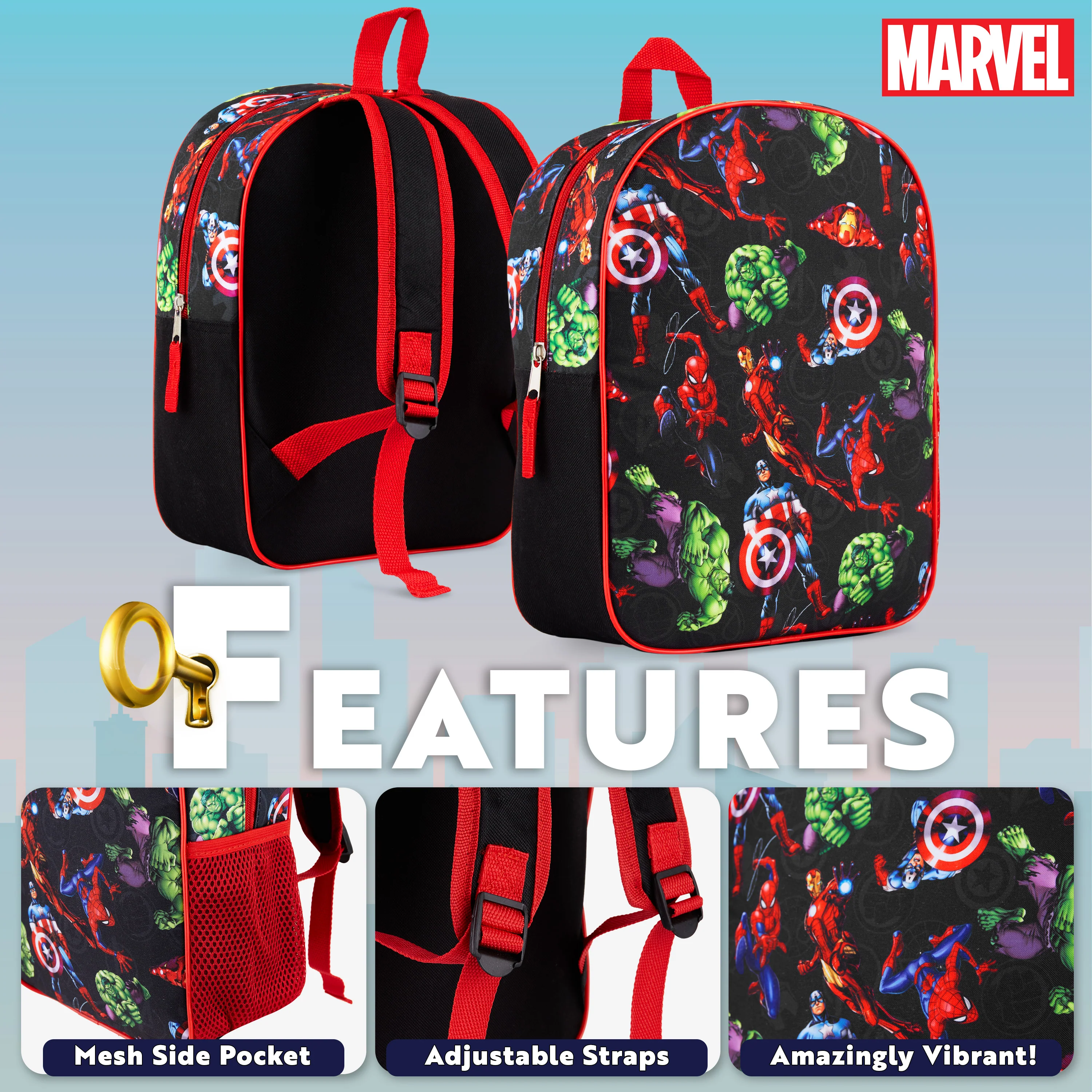 Marvel Avengers Backpack for Boys - Image 3