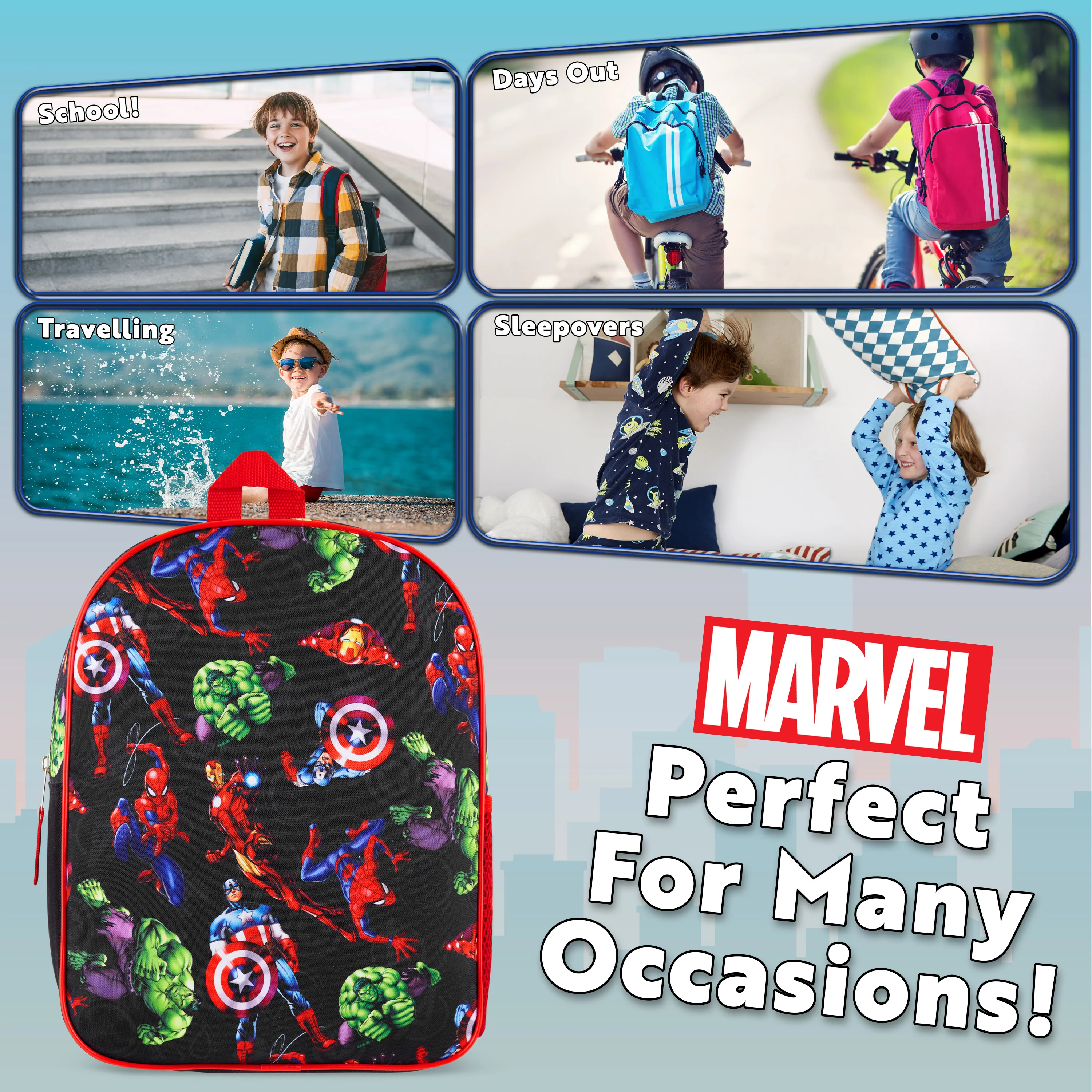 Marvel Avengers Backpack for Boys - Image 4